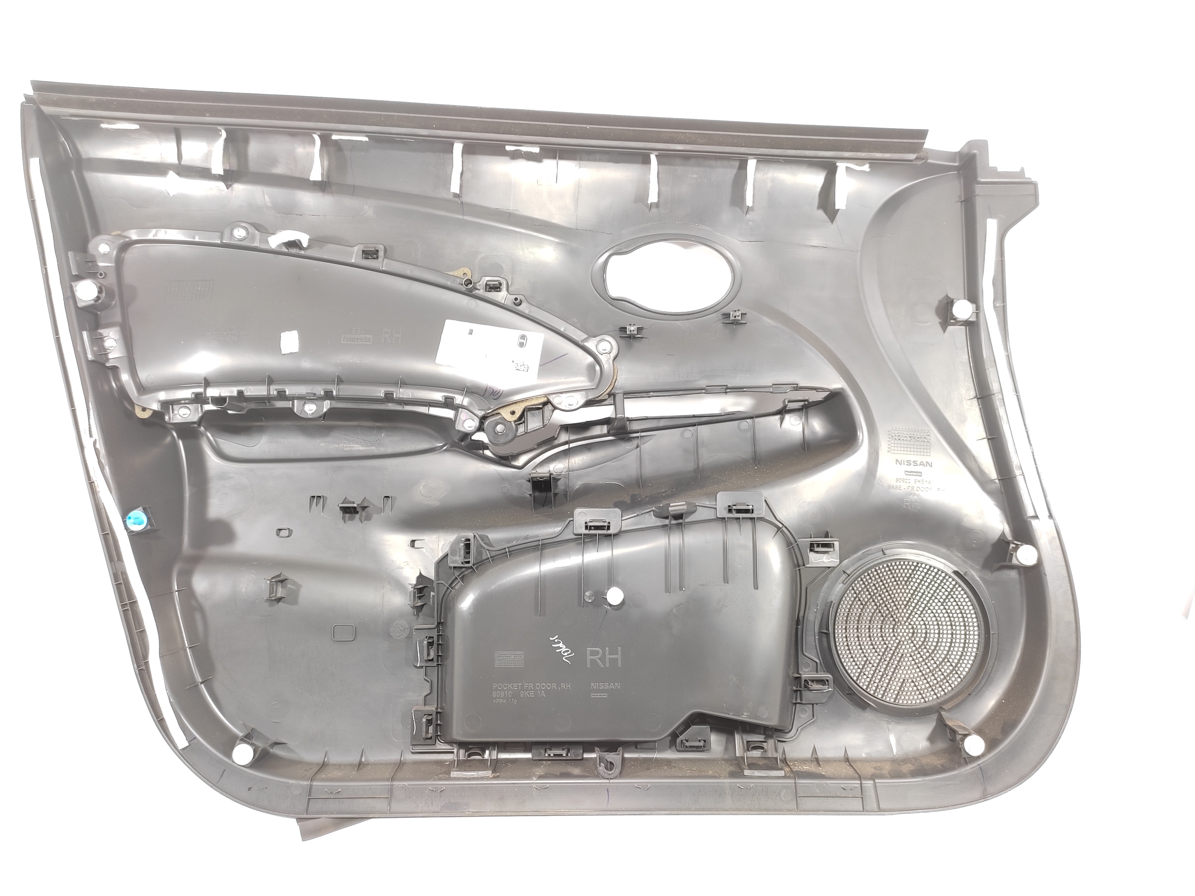 Forro Porta Dianteira Direita Nissan Versa 2017 809229ke1a Preto 4