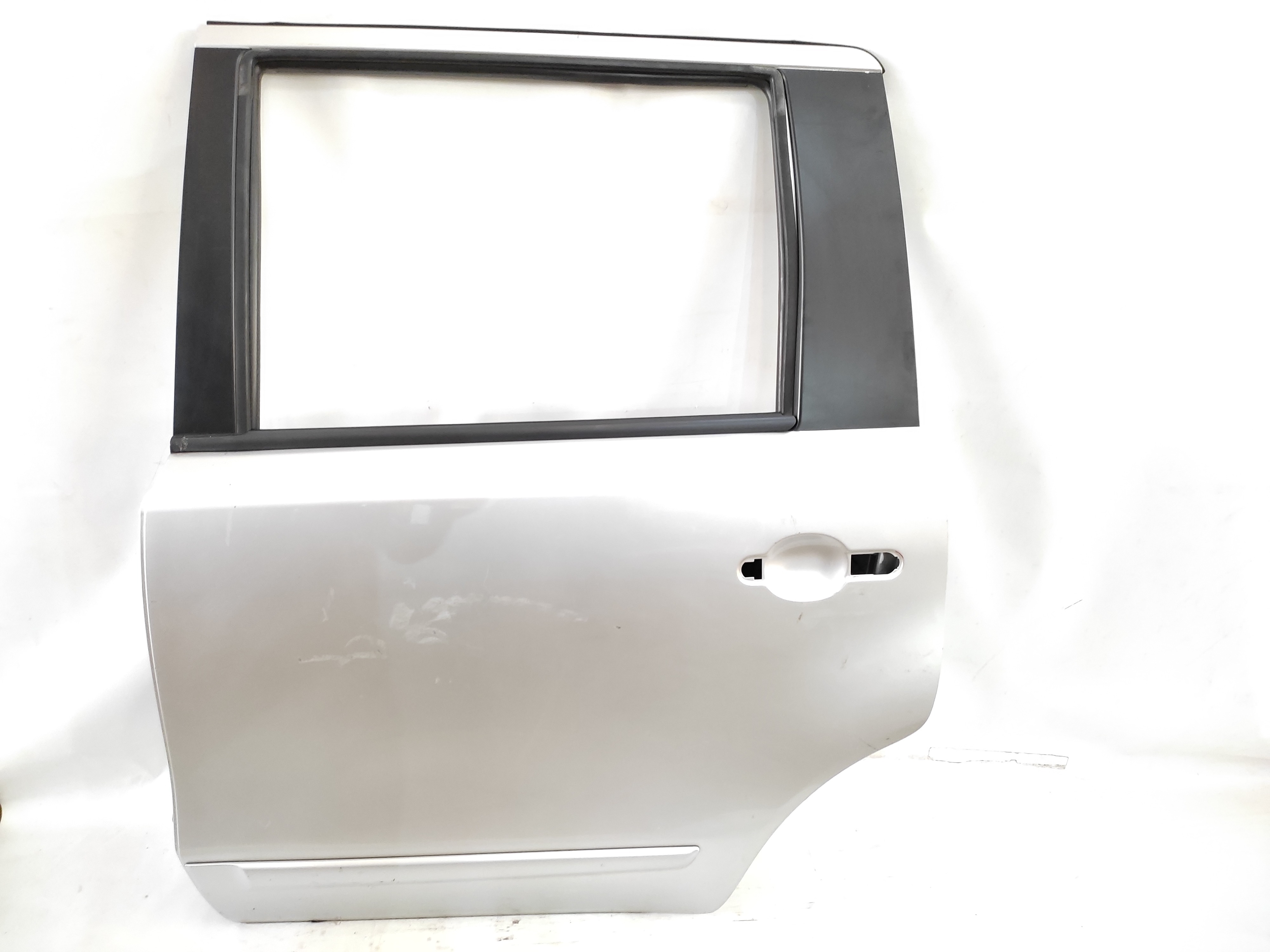 Porta Traseira Esquerda Nissan Livina 1.6 2013 Original Traseira Esquerdo Prata
