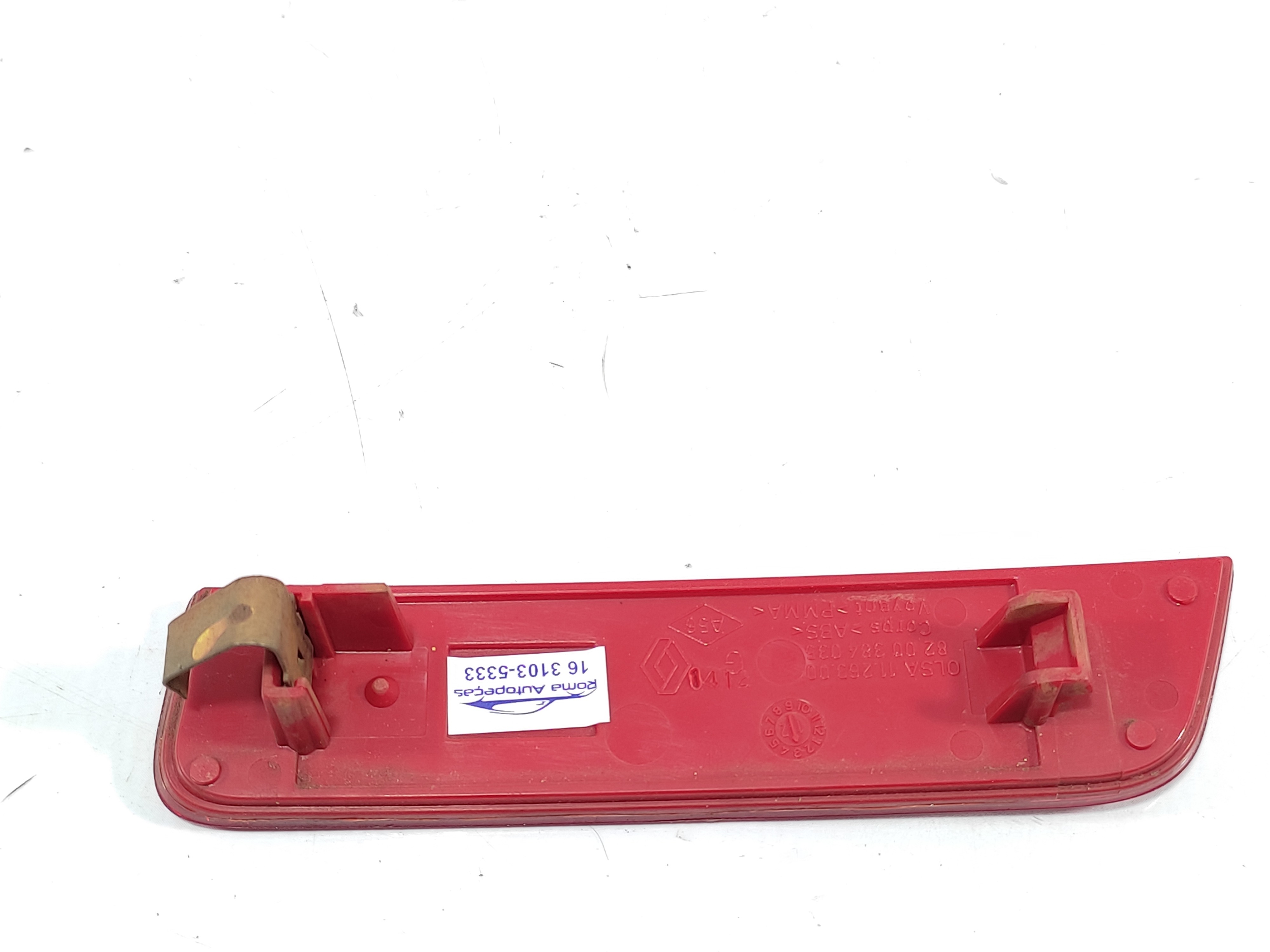 Refletor Traseiro Esquerdo Renault Duster 2012 6200384035  Vermelho