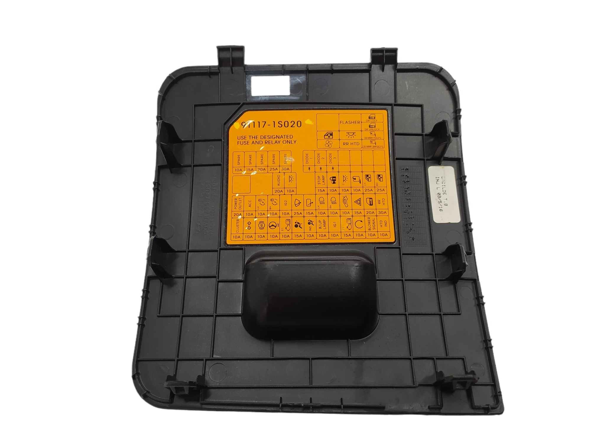 Tampa Caixa Fusiveis Hyundai Hb20 2016 911171s020 5