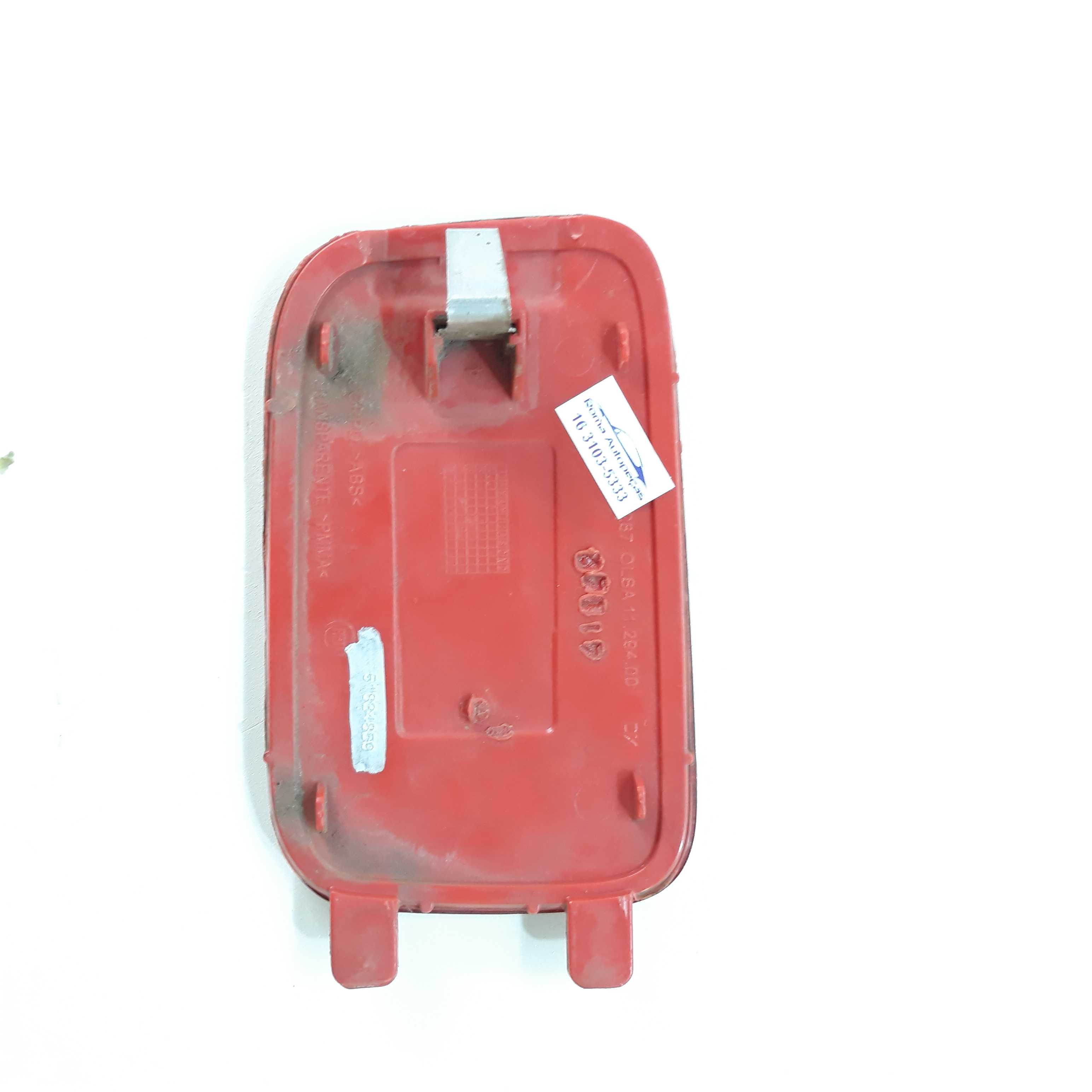 Refletor Olho Gato Direito Fiat Uno Vivace 2014 51834859 Vermelho 6