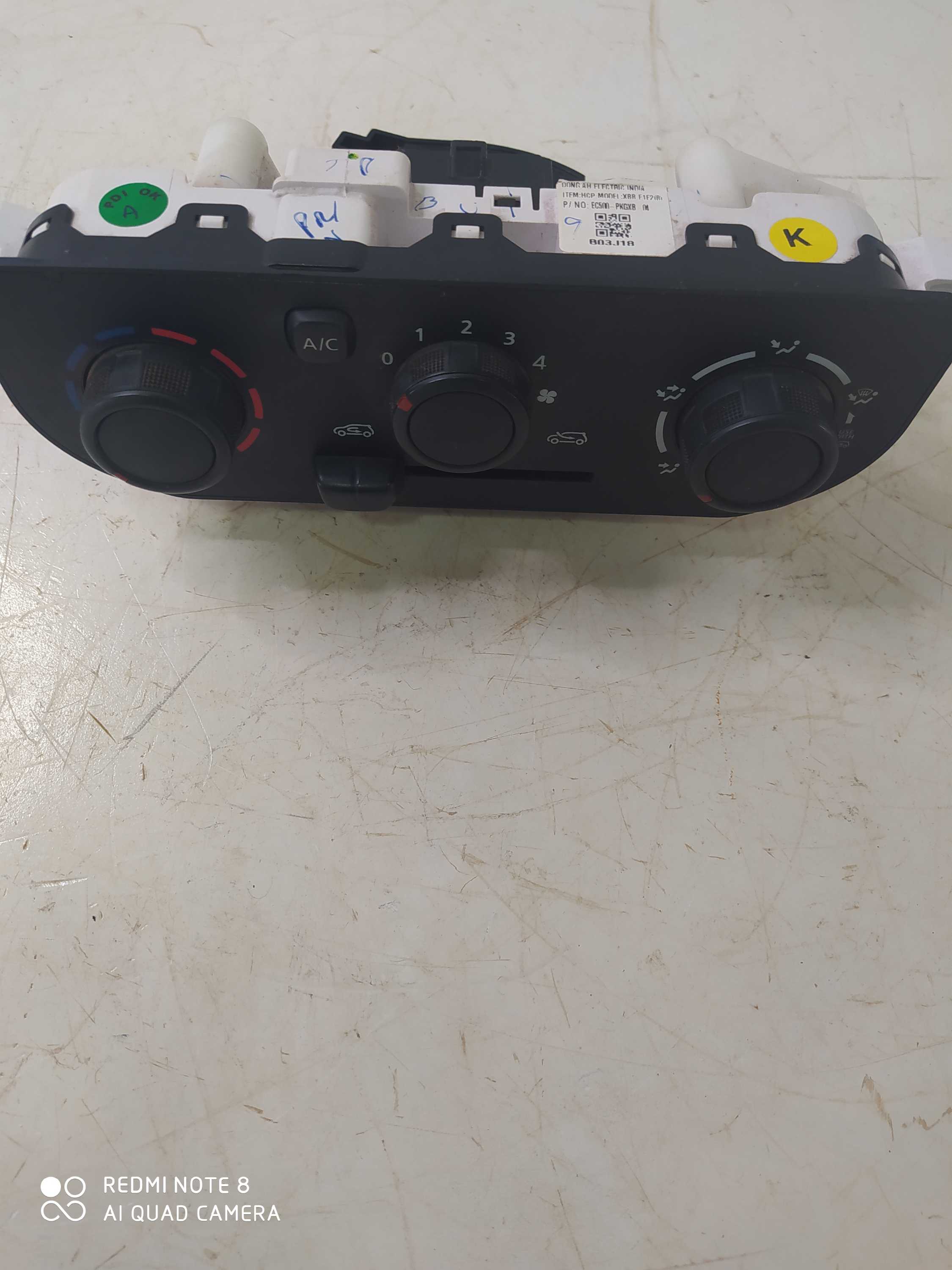 Comando Ar Condicionado Renault Kwid Zen 1.0 2019 Original 4