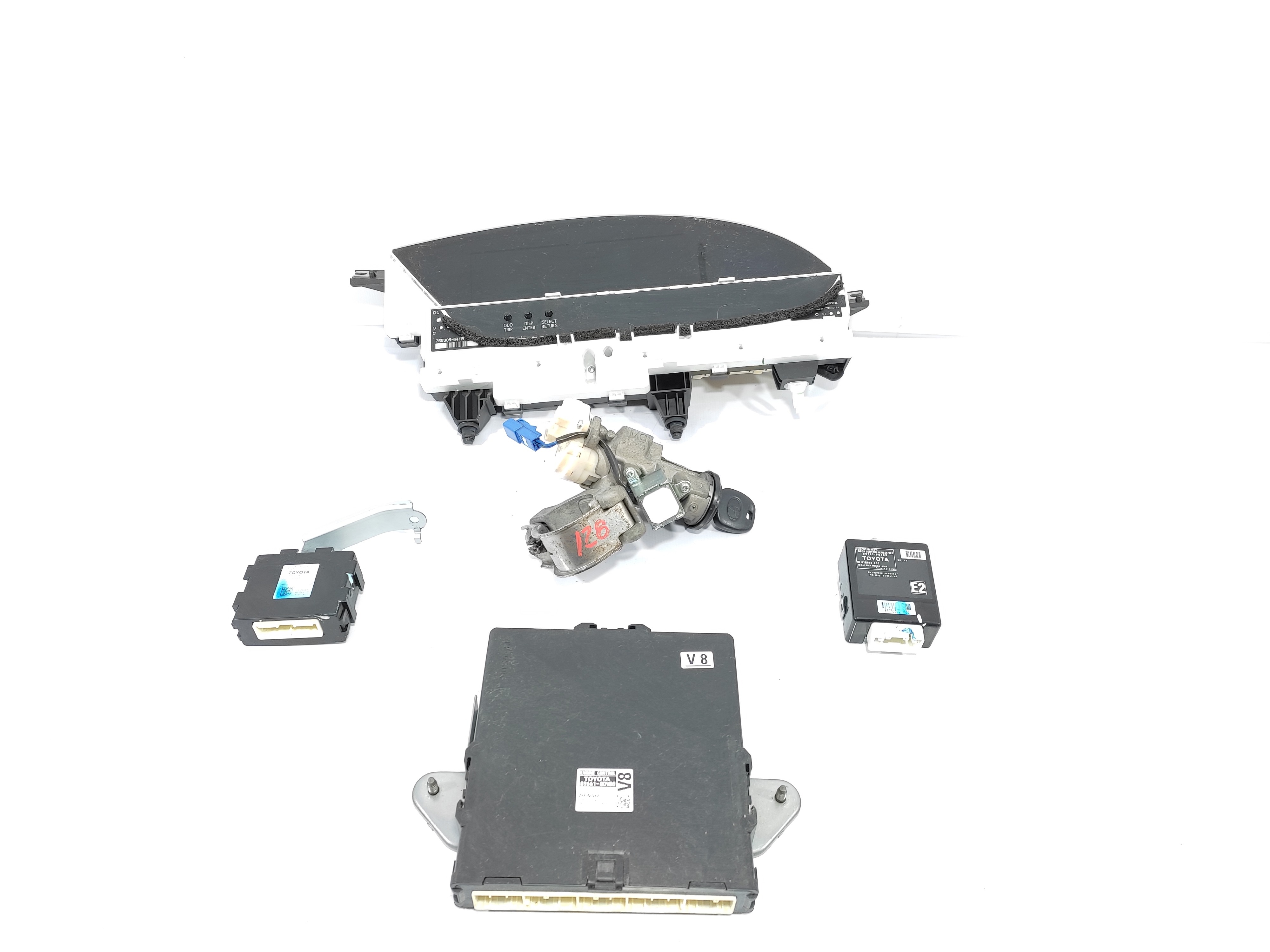 Kit Code Módulo Injeção Eletrônica Toyota Etios 1.5 2016 2