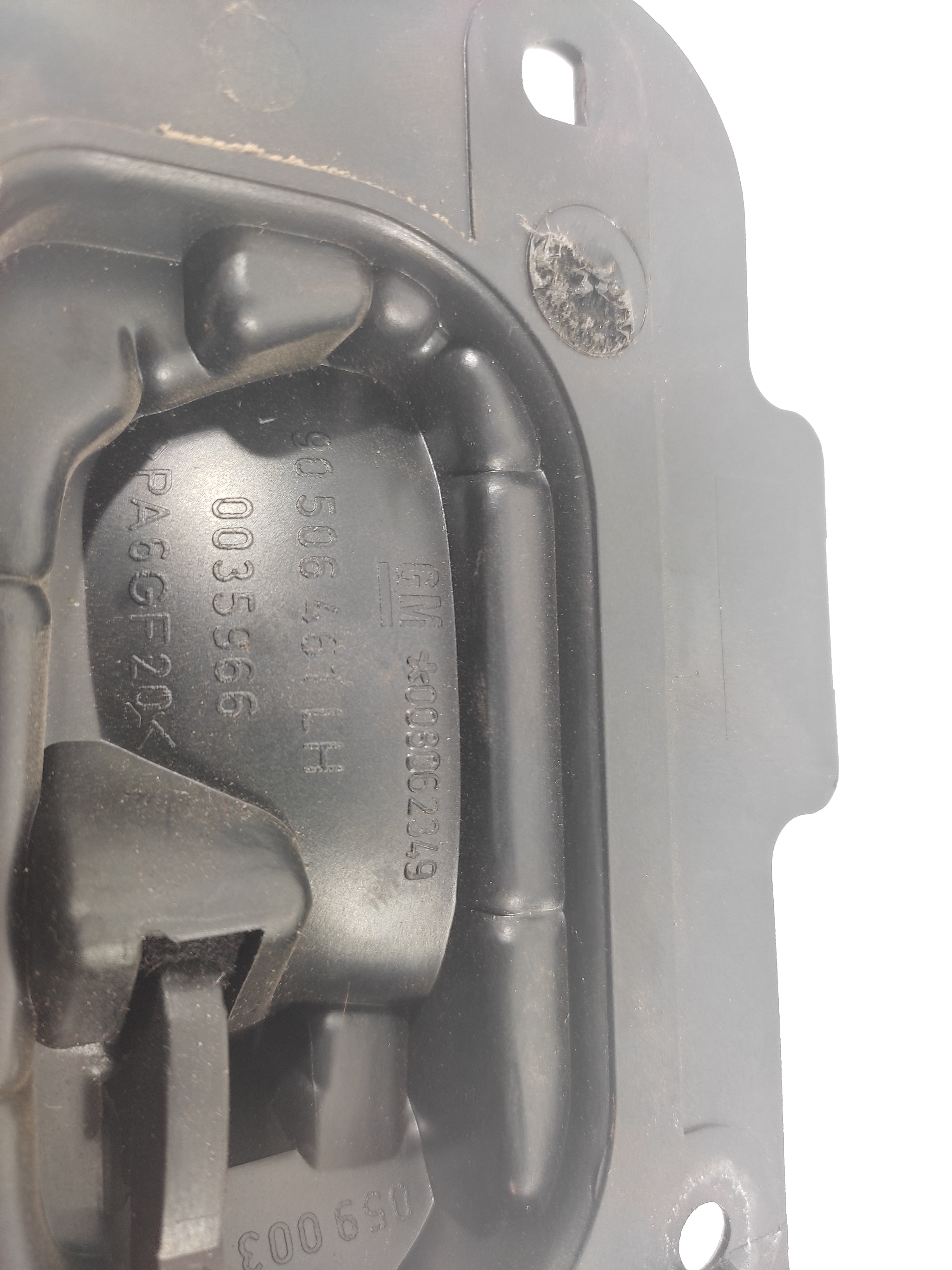 Maçaneta Interna Traseira Esquerda Vectra 1998 Preto 6