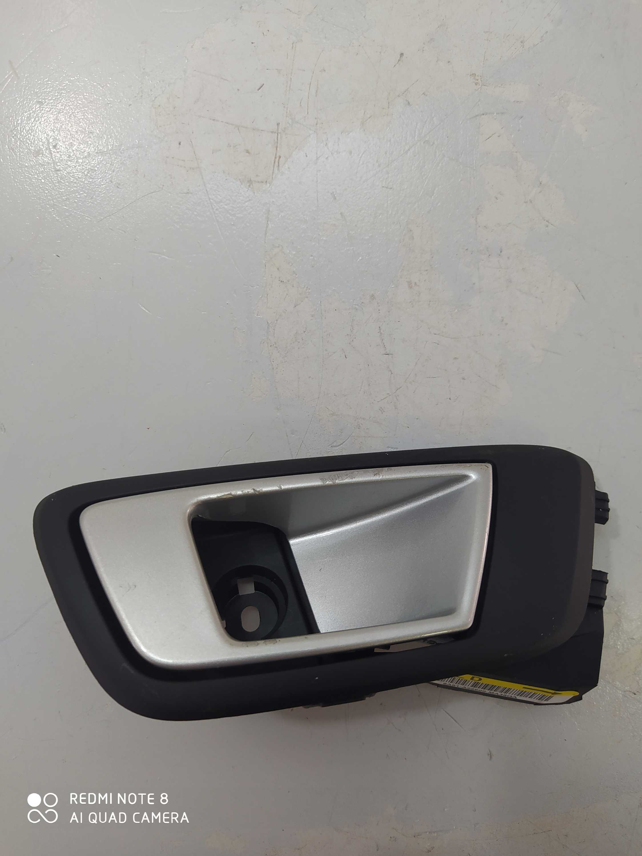 Maçaneta Interna Traseira Direita Ford New Fiesta 1.6 2017  Preto Traseira 6