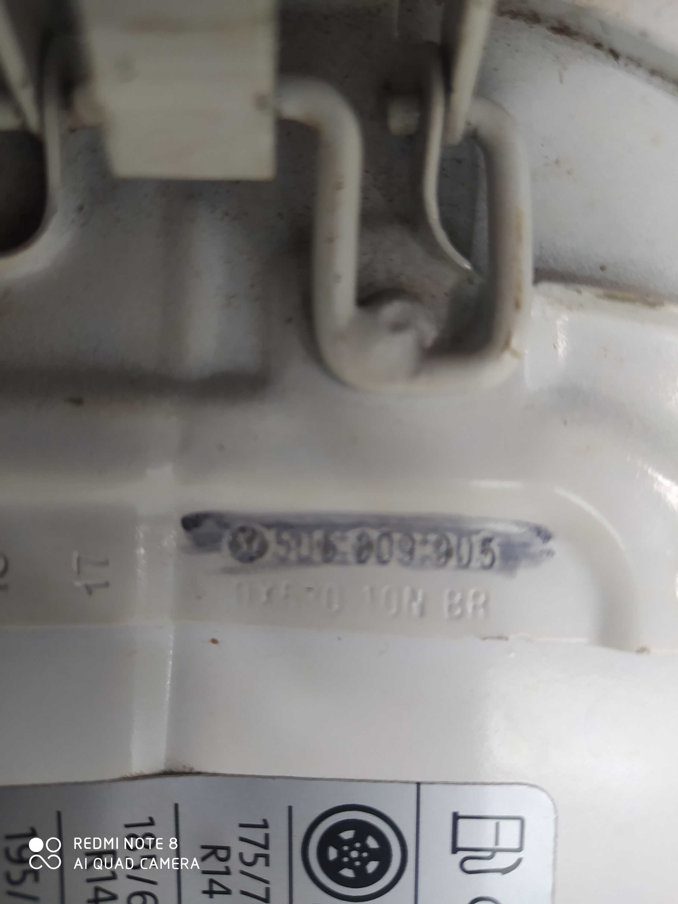 Portinhola Tanque Volkswagen G7 Gol 2017 5u5809905       – Branco – 2017