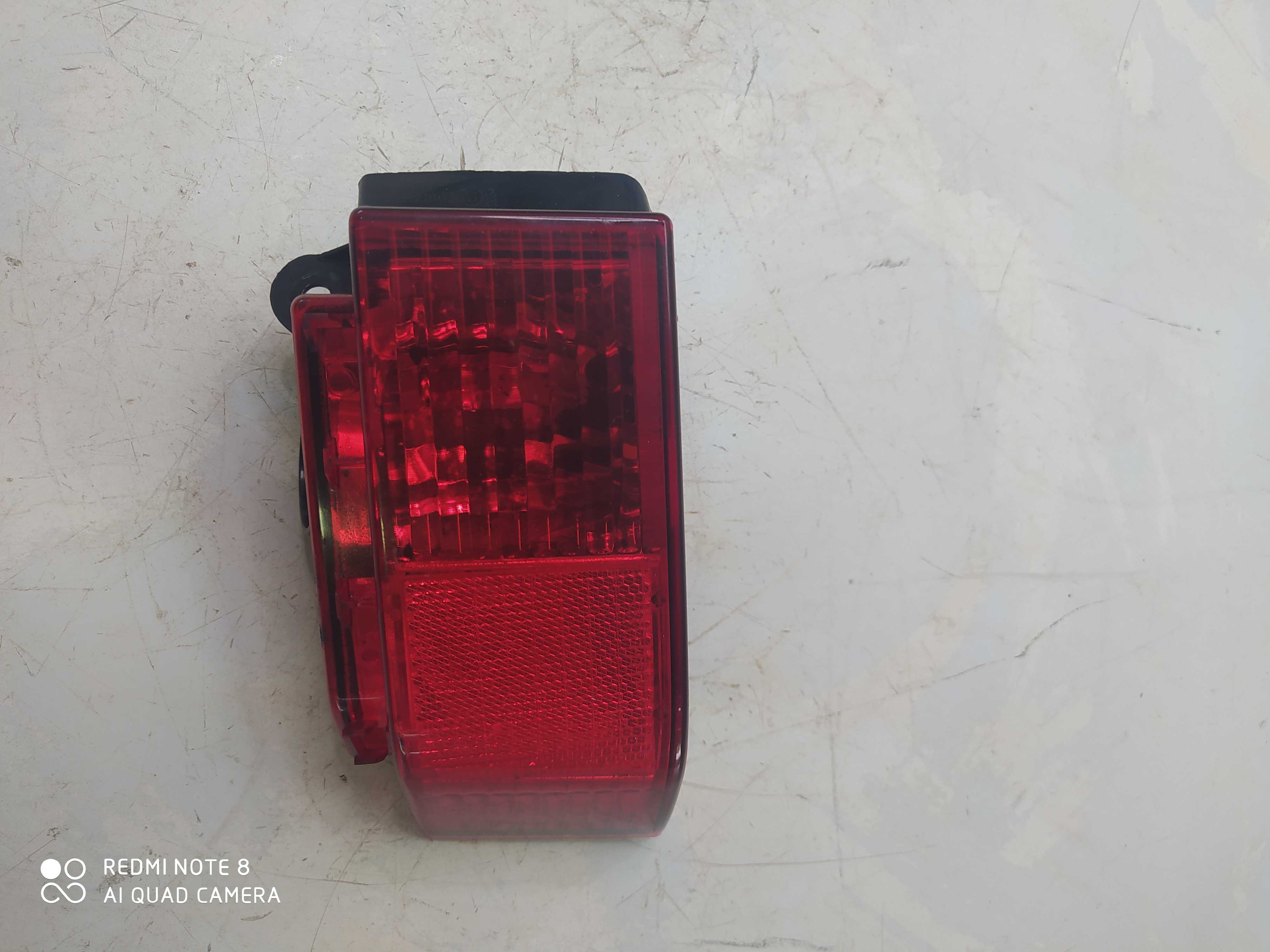 Lanterna Esquerda Refletora Chevrolet Meriva Premium 2008 Esquerdo Vermelho 5