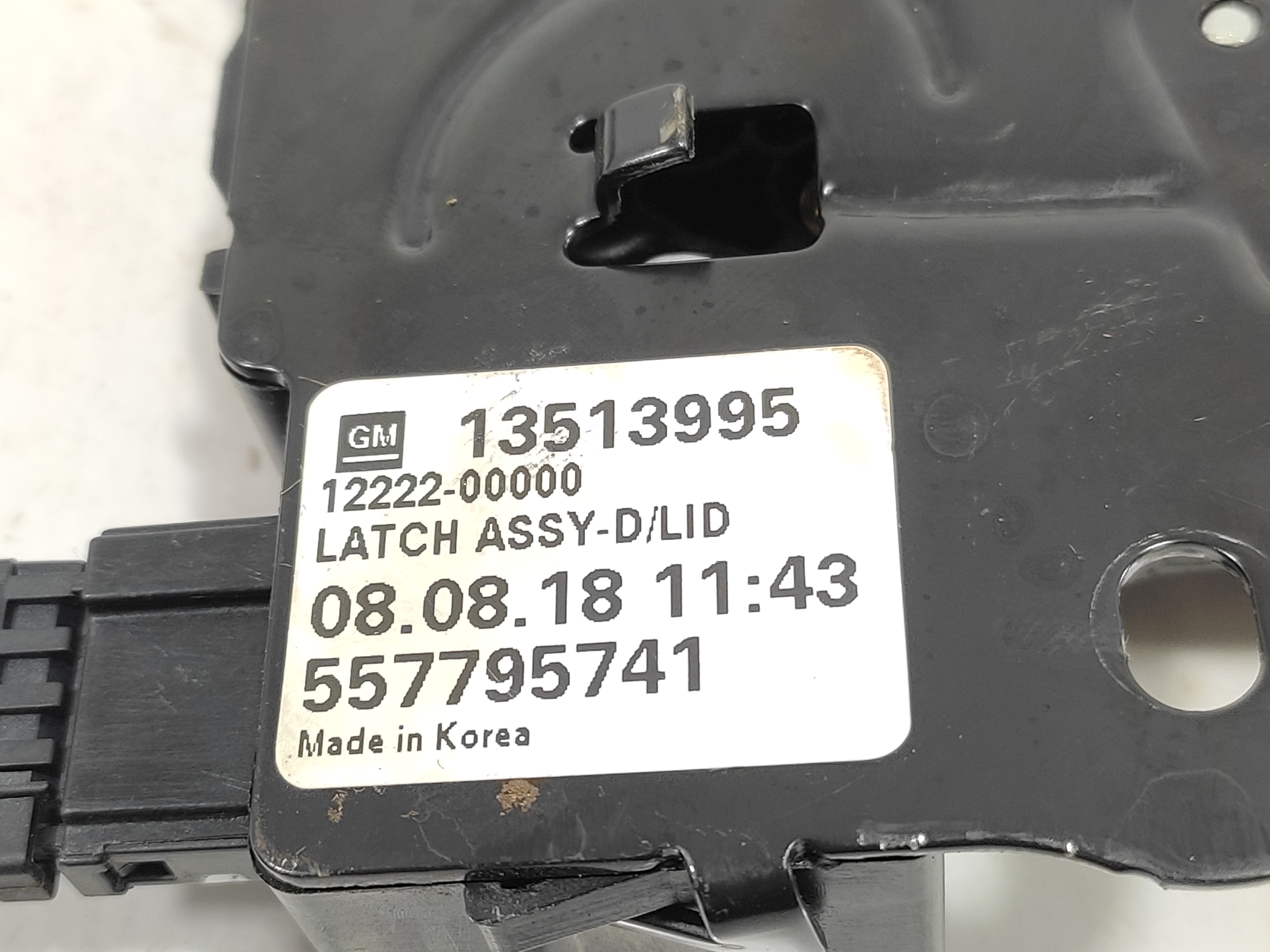 Fechadura Tampa Traseira Chevrolet Cobalt 2019 13513995 5