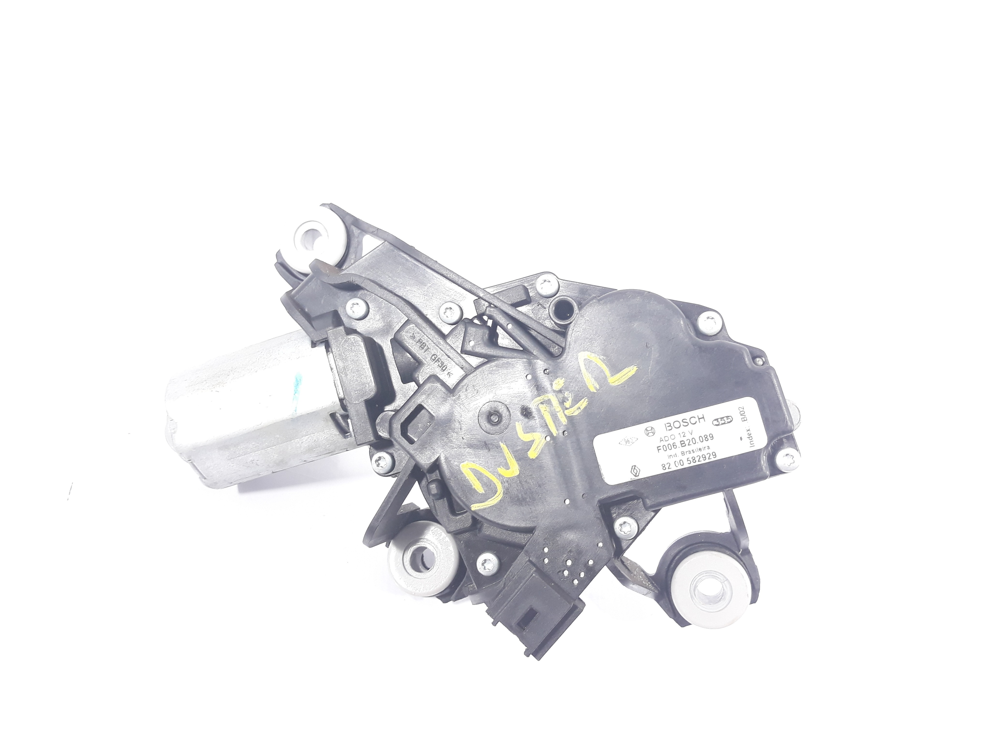 Motor Limpador Parabrisa Tras Renault Duster 2012 F006b20089 3