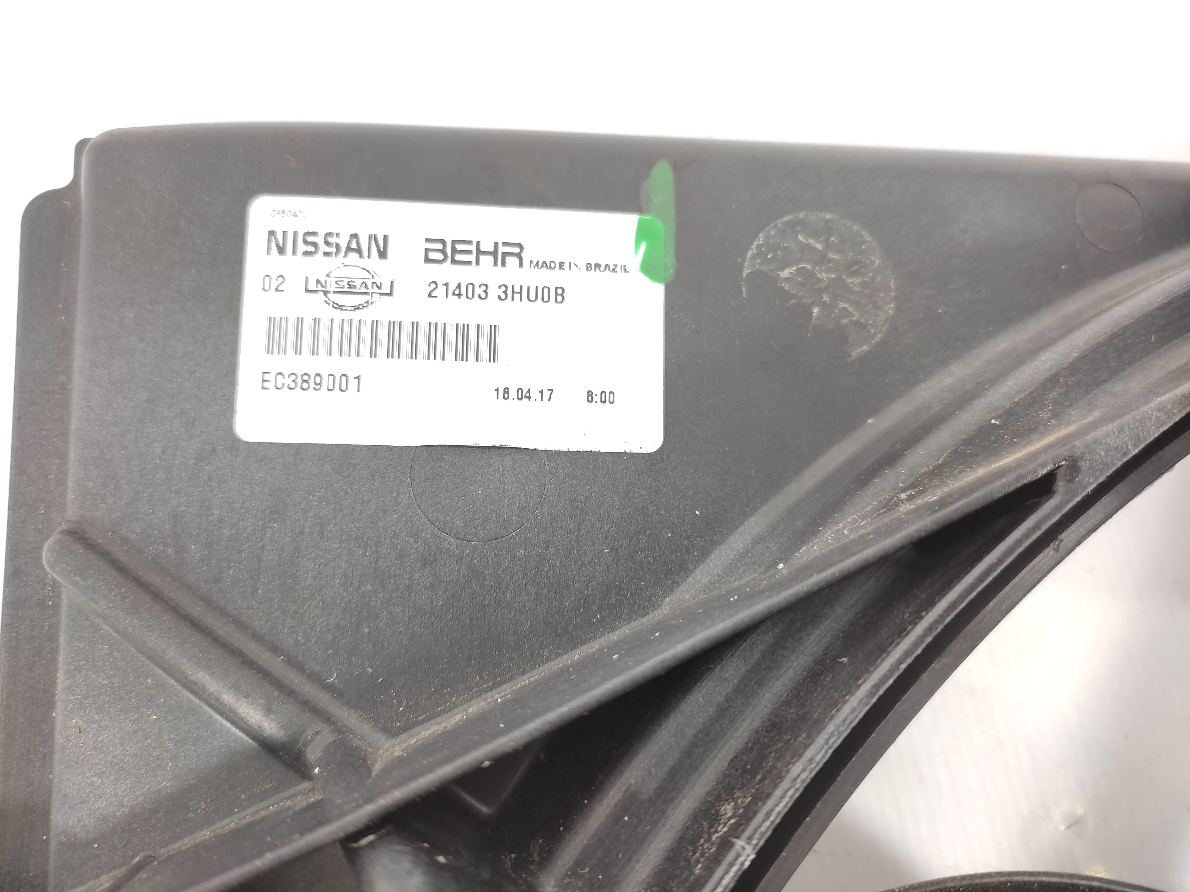Defletor Com Ventoinha Nissan Versa 2017 4