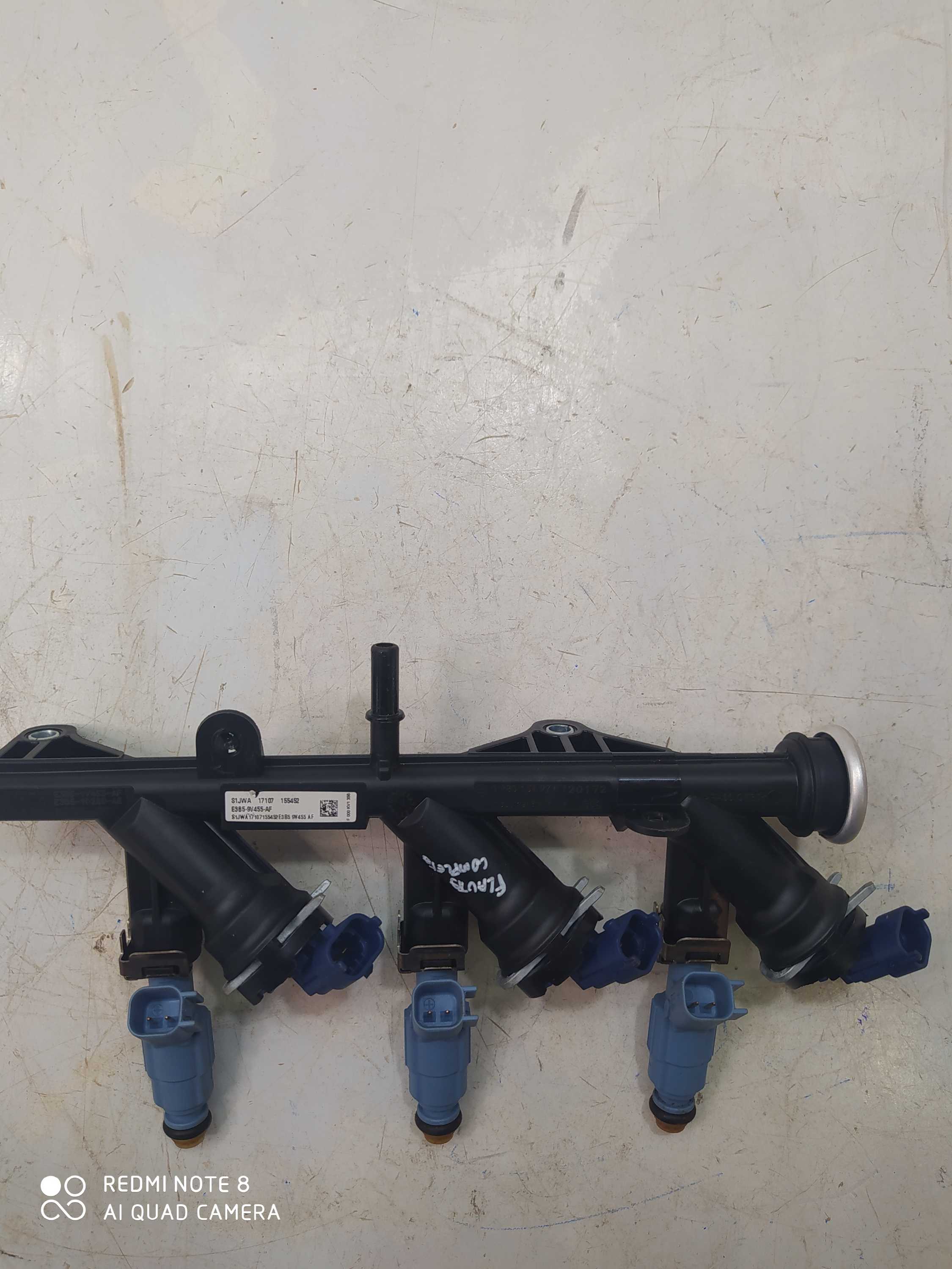Flauta E Bico Injetores Ford Ka 1.0 2017 E3b59v455af 4