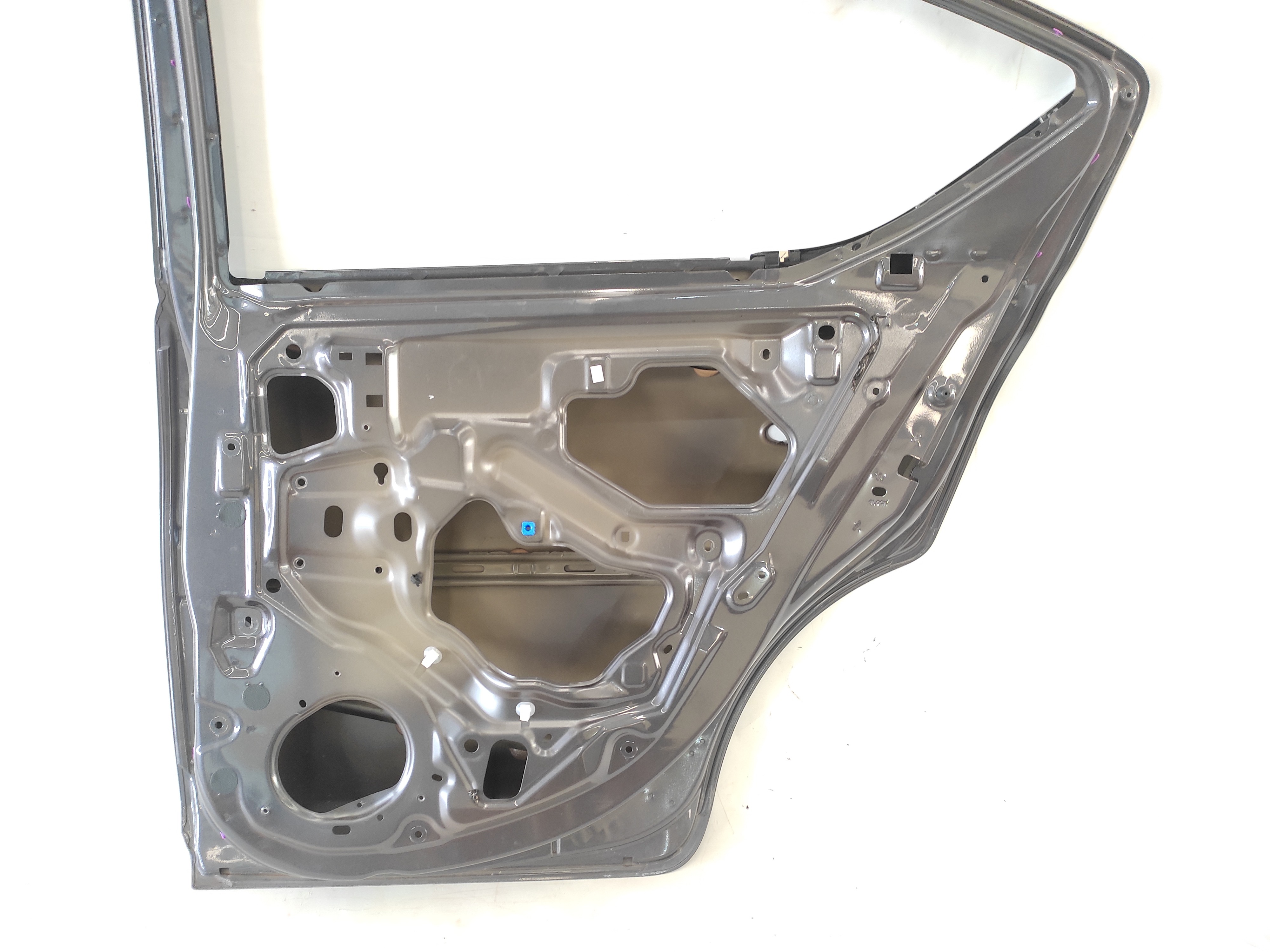 Porta Traseira Direita Nissan Versa 1.6 2017 Traseira Direita Cinza 2