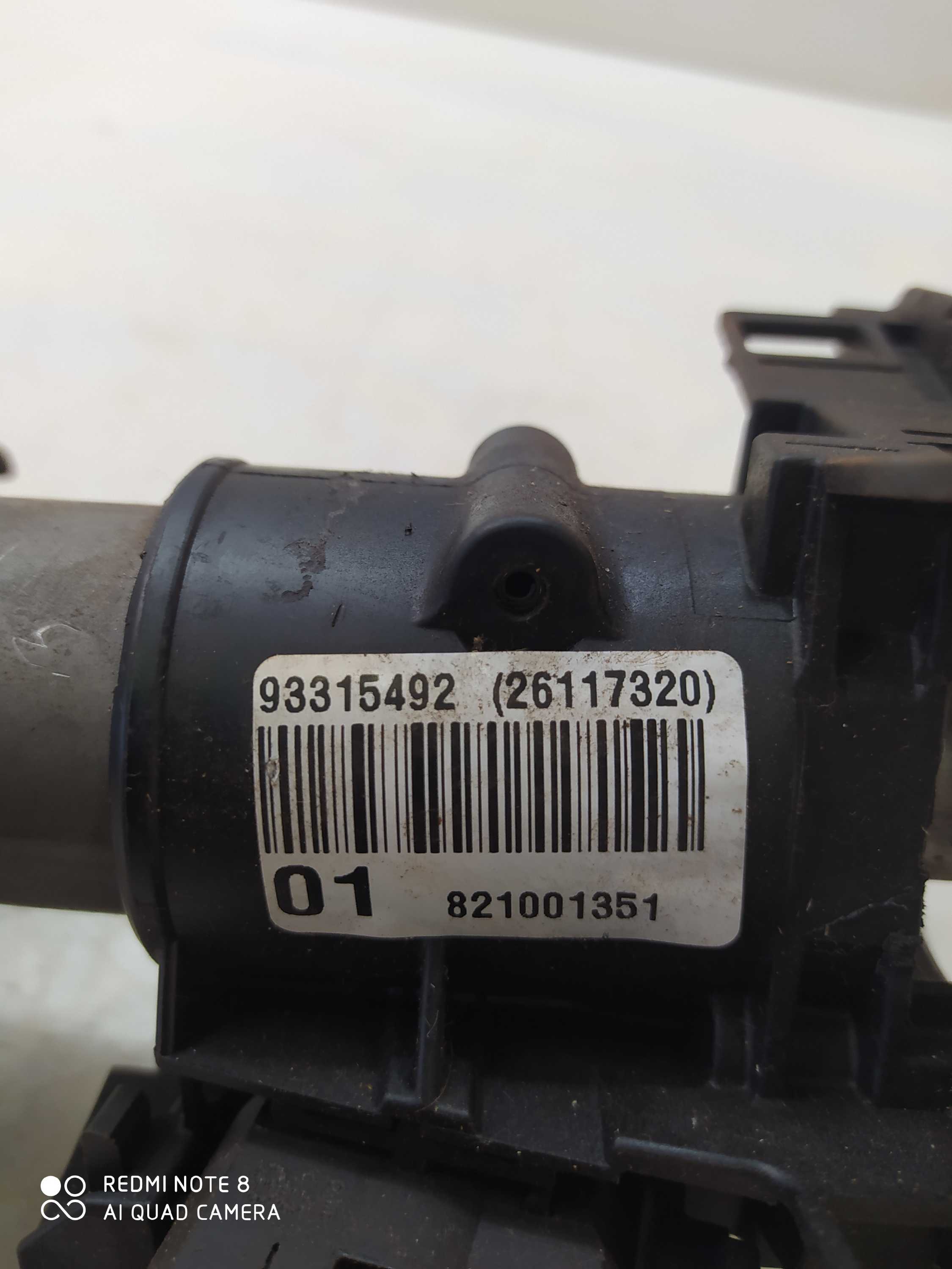 Coluna Direção Gm Chevrolet Meriva 1.8 2008 93315492 6
