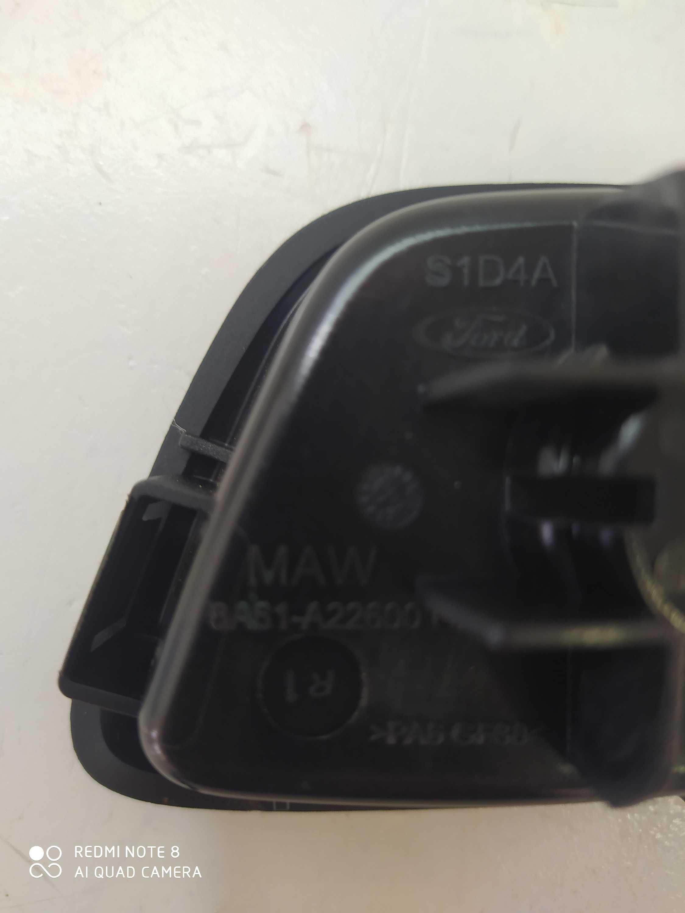 Maçaneta Interna Traseira Direita Ford New Fiesta 1.6 2017  Preto Traseira 3