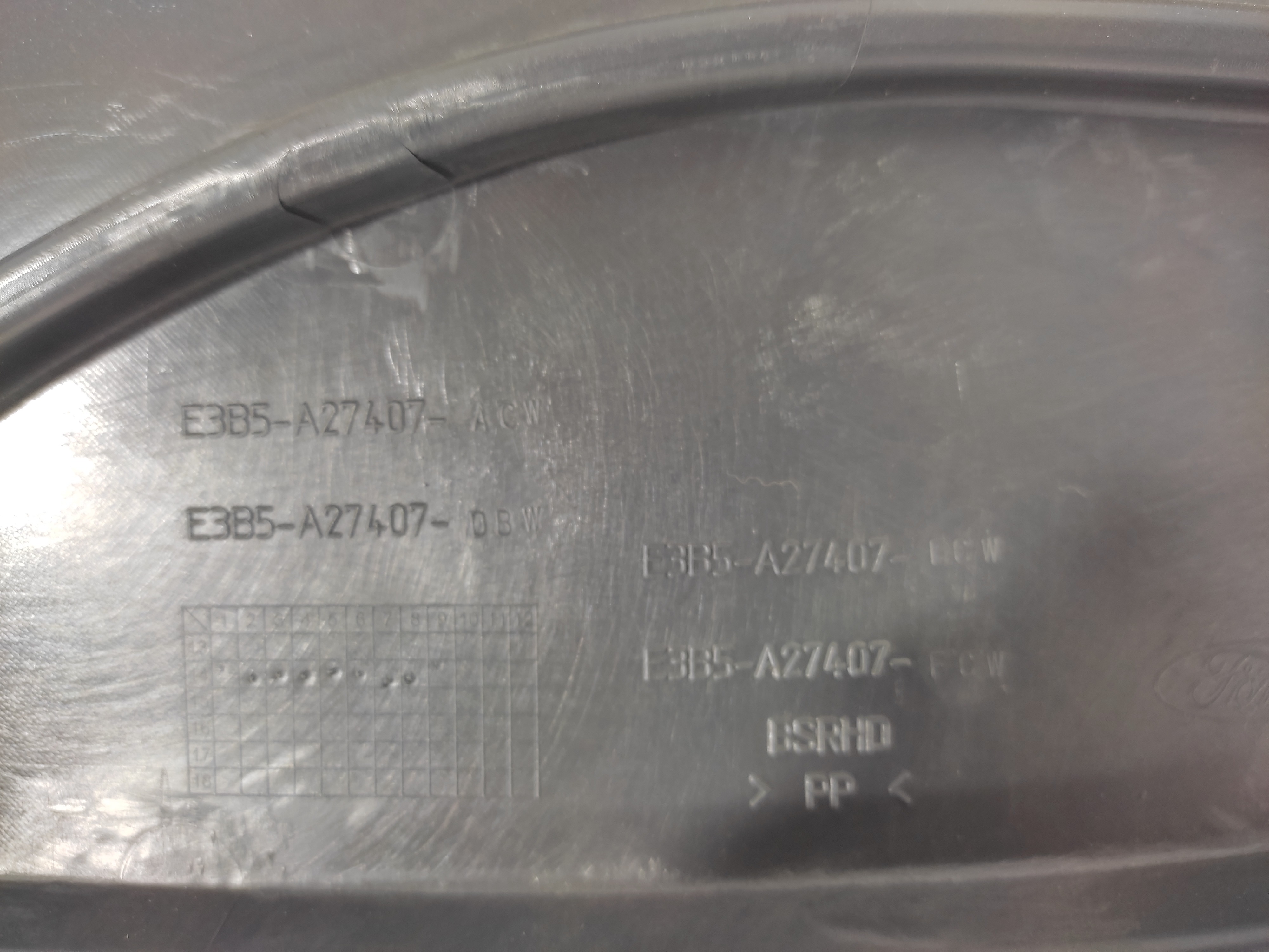 Forro Porta Traseira Esquerda Ka 1.0 2015 E3b5a27407acw Preto 4