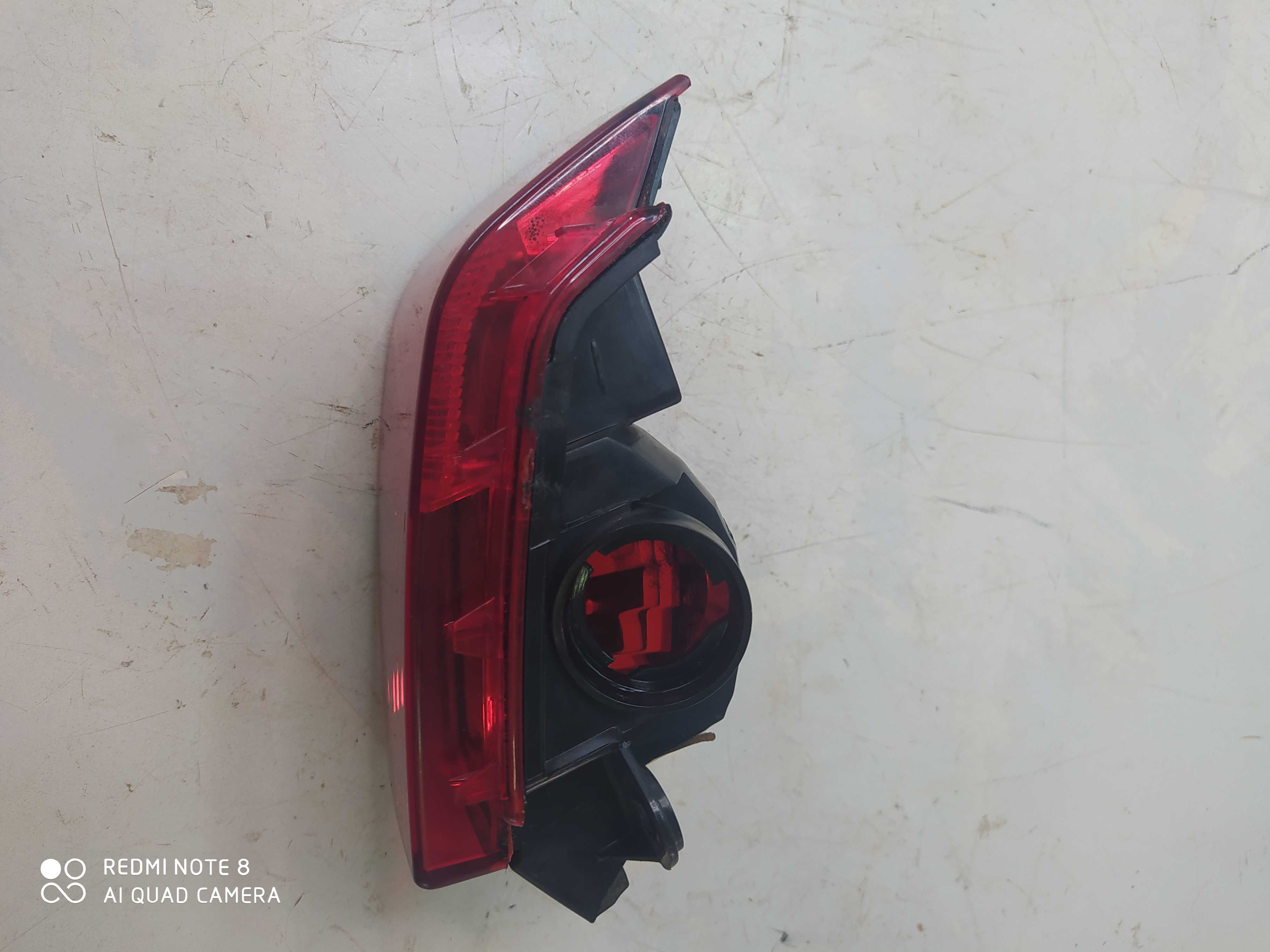 Lanterna Esquerda Refletora Chevrolet Meriva Premium 2008 Esquerdo Vermelho 4