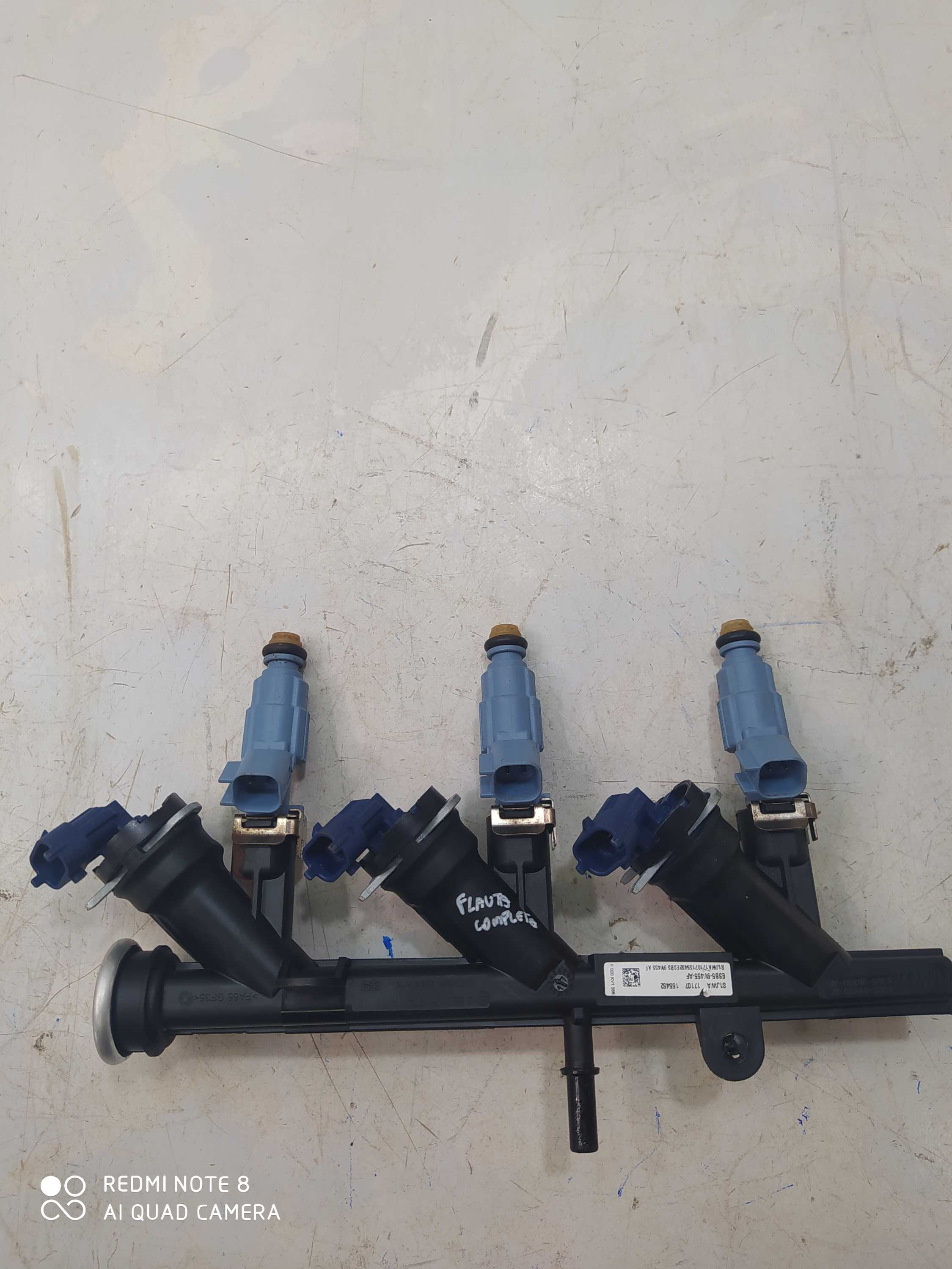 Flauta E Bico Injetores Ford Ka 1.0 2017 E3b59v455af 3
