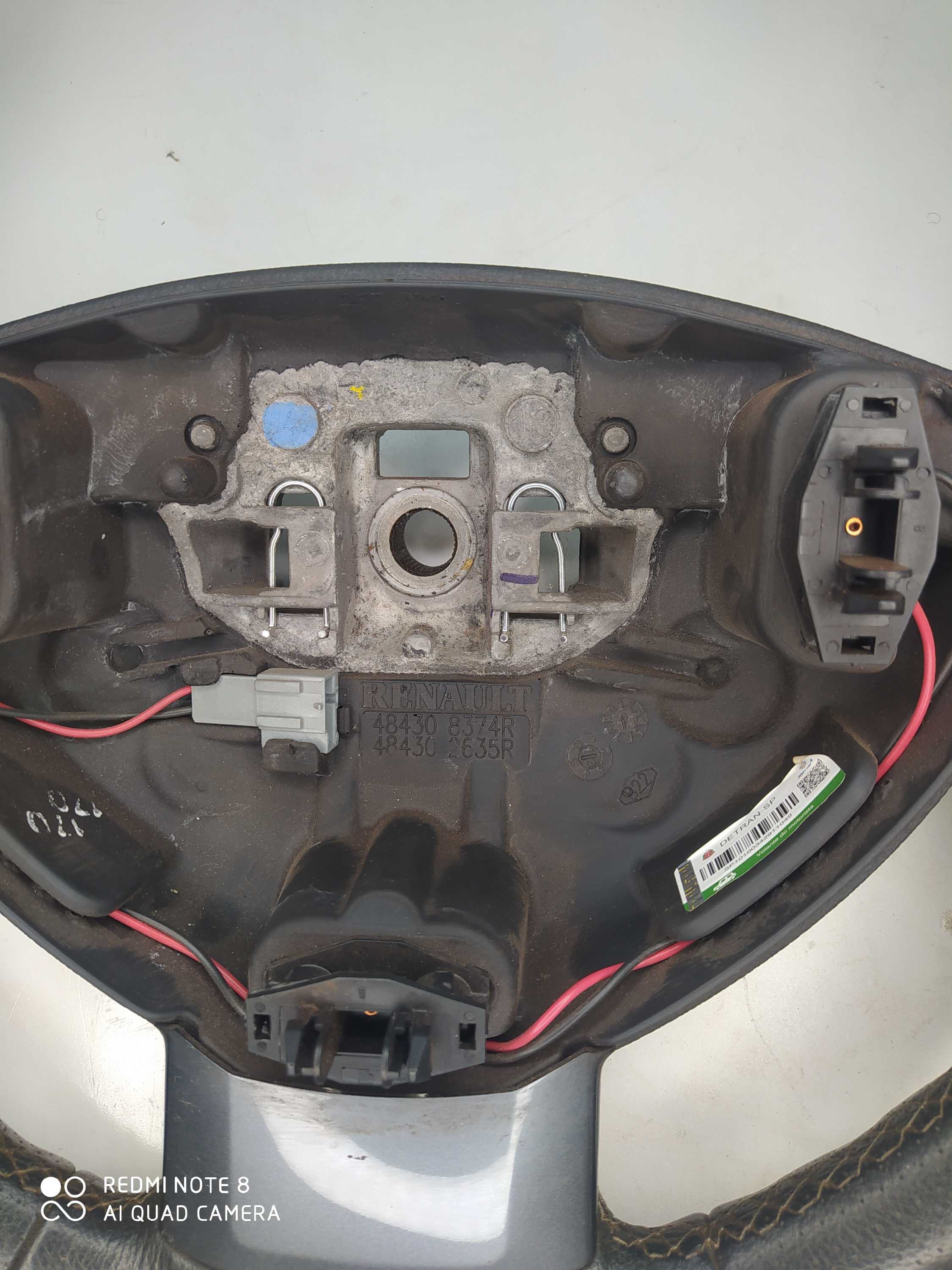 Volante Direção Renault Duster Dynamiq 2.0 2012 484308374r 4