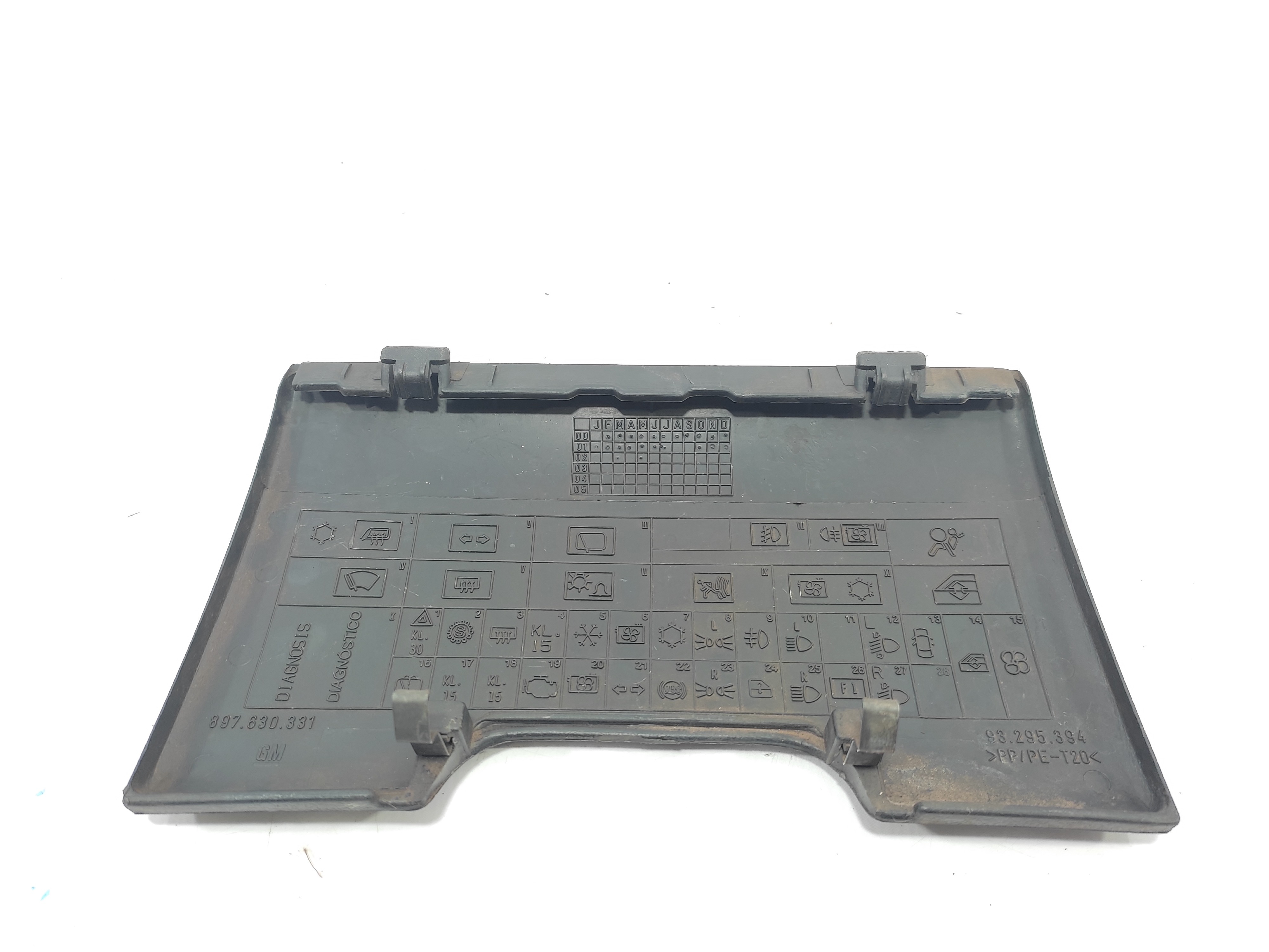 Tampa Caixa Fusível Chevrolet Corsa 2002 897630331 Original 4