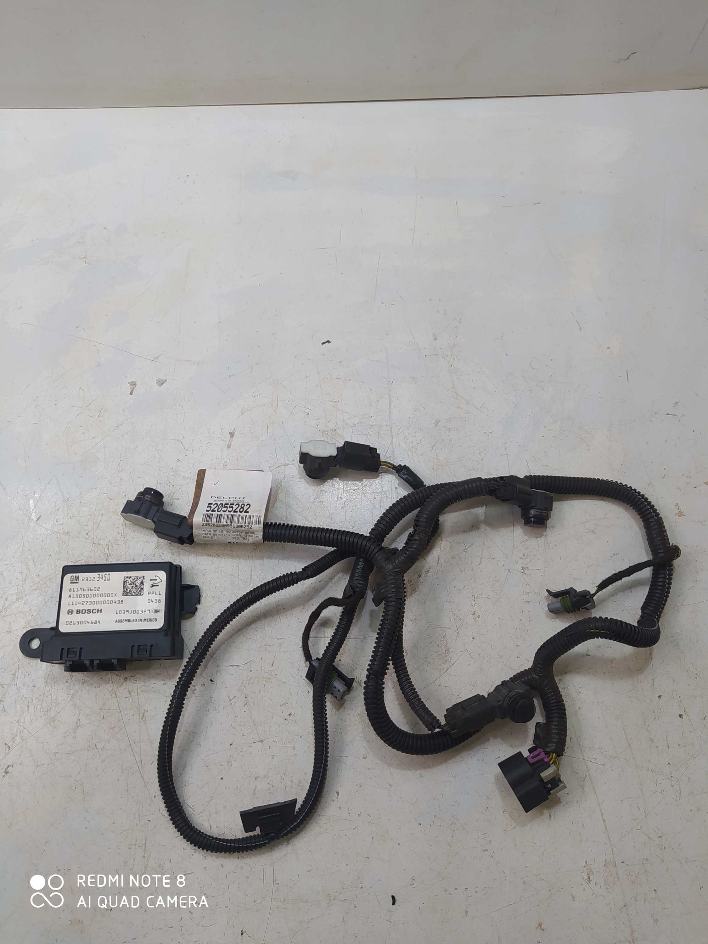 Modulo Sensor Estacionamento Gm Chevrolet Cobalt 1.8 2015 Preto