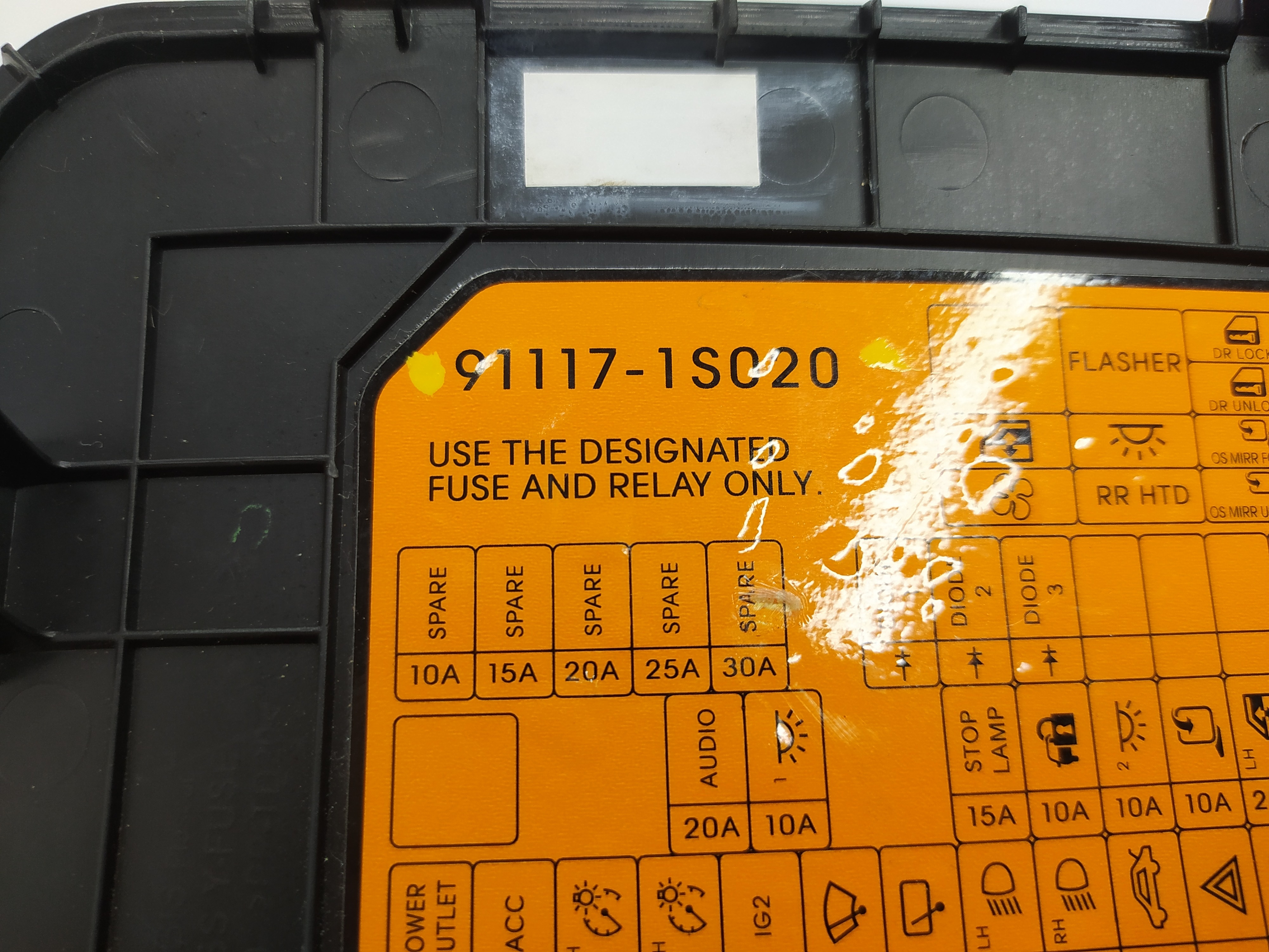 Tampa Caixa Fusiveis Hyundai Hb20 2016 911171s020 4