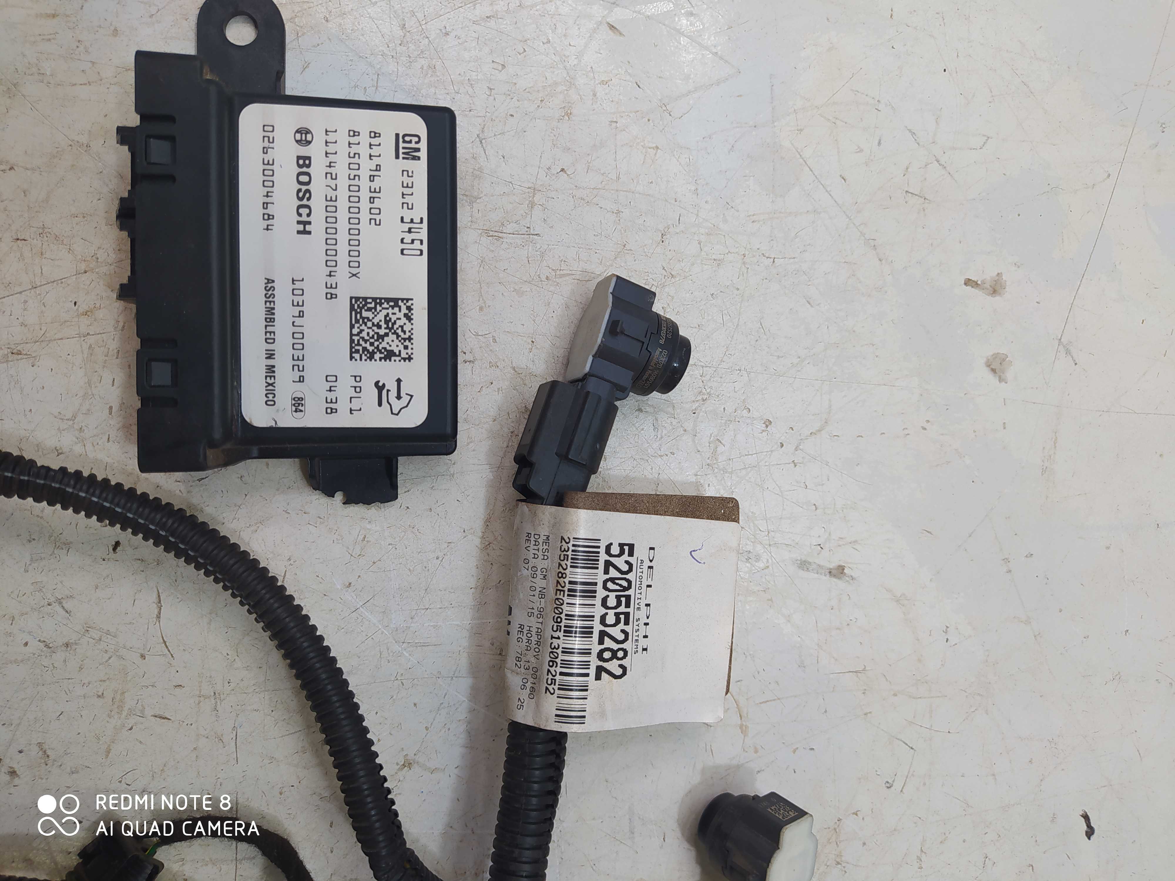 Modulo Sensor Estacionamento Gm Chevrolet Cobalt 1.8 2015 Preto 6