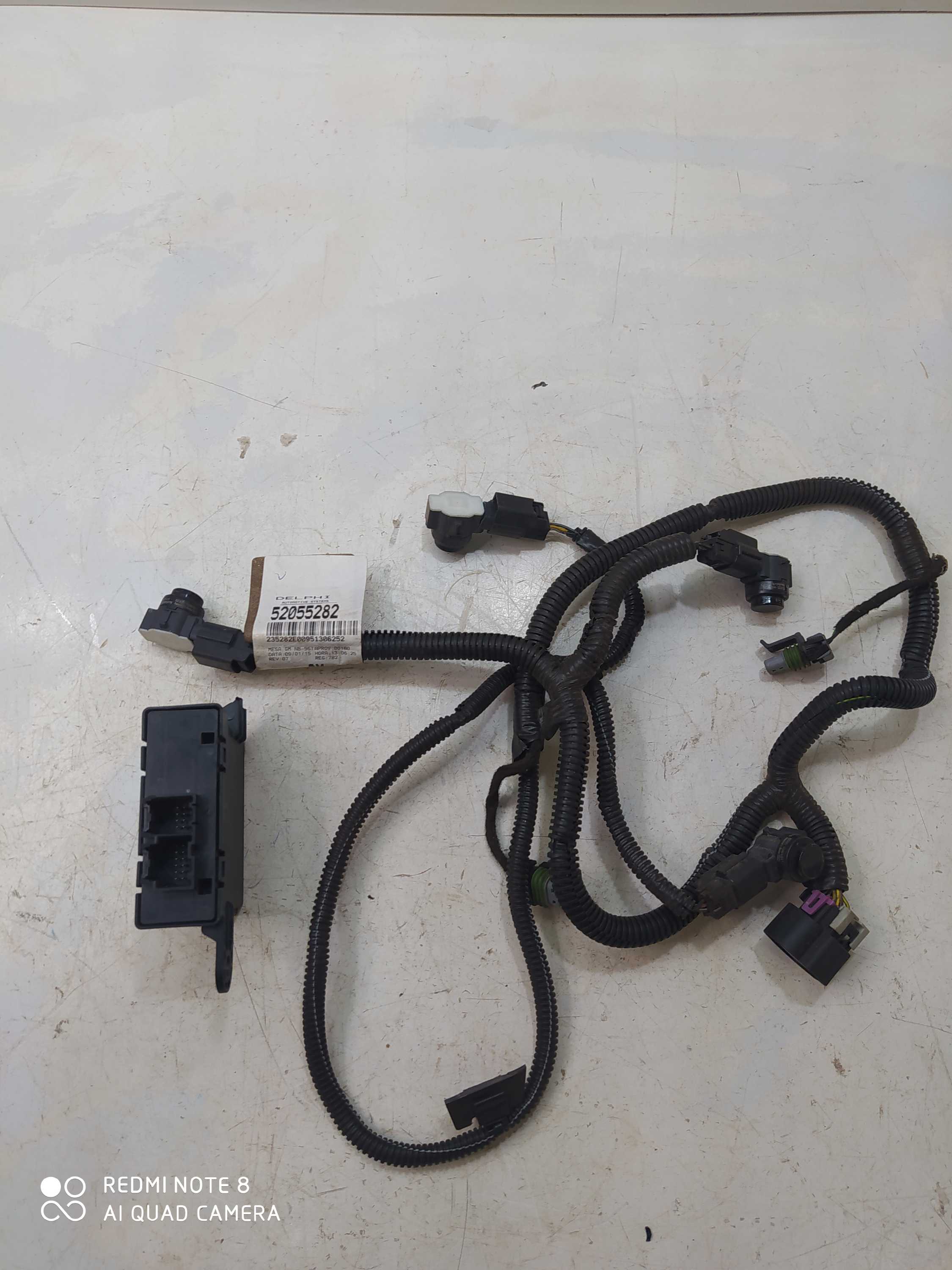 Modulo Sensor Estacionamento Gm Chevrolet Cobalt 1.8 2015 Preto 3