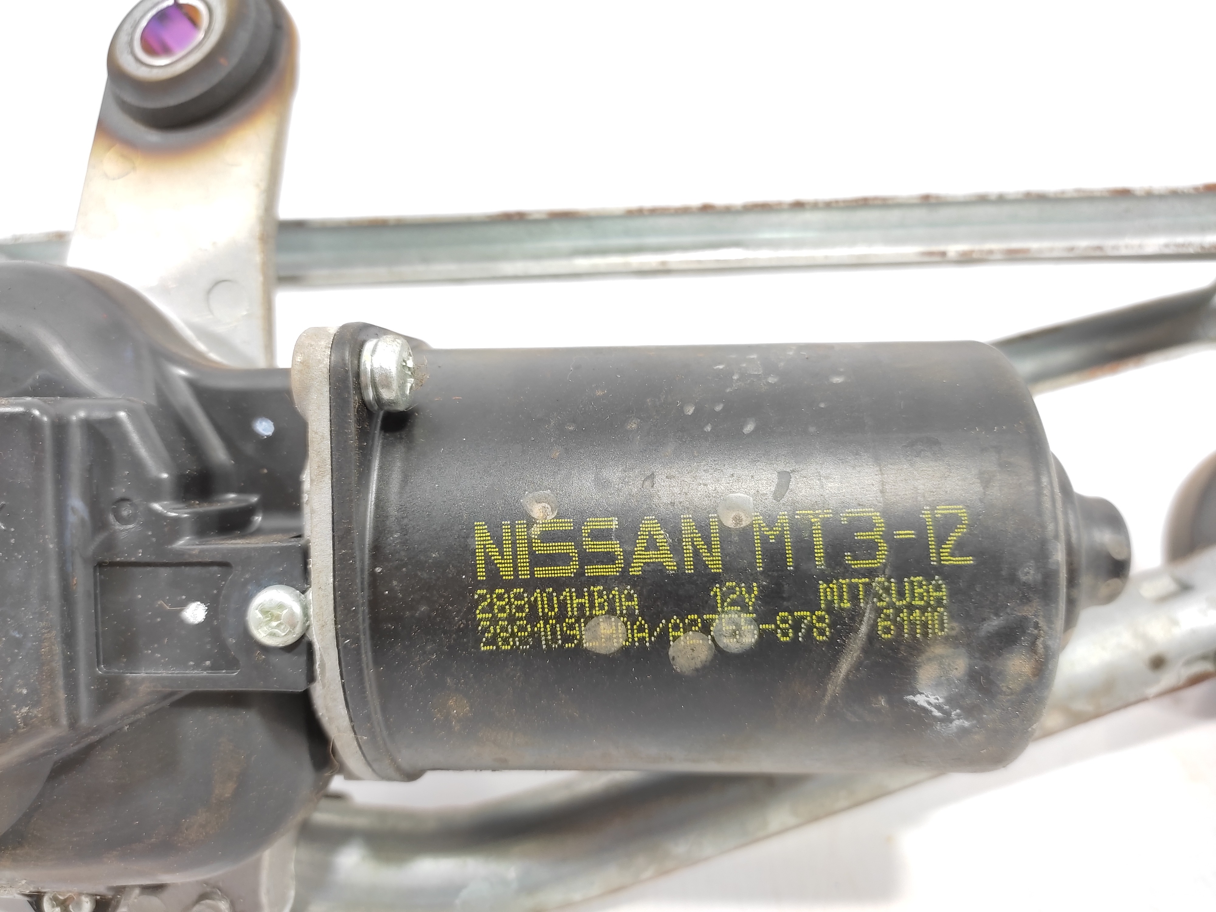 Motor Galhada Limpador De Parabrisa Nissan Versa 2017 4