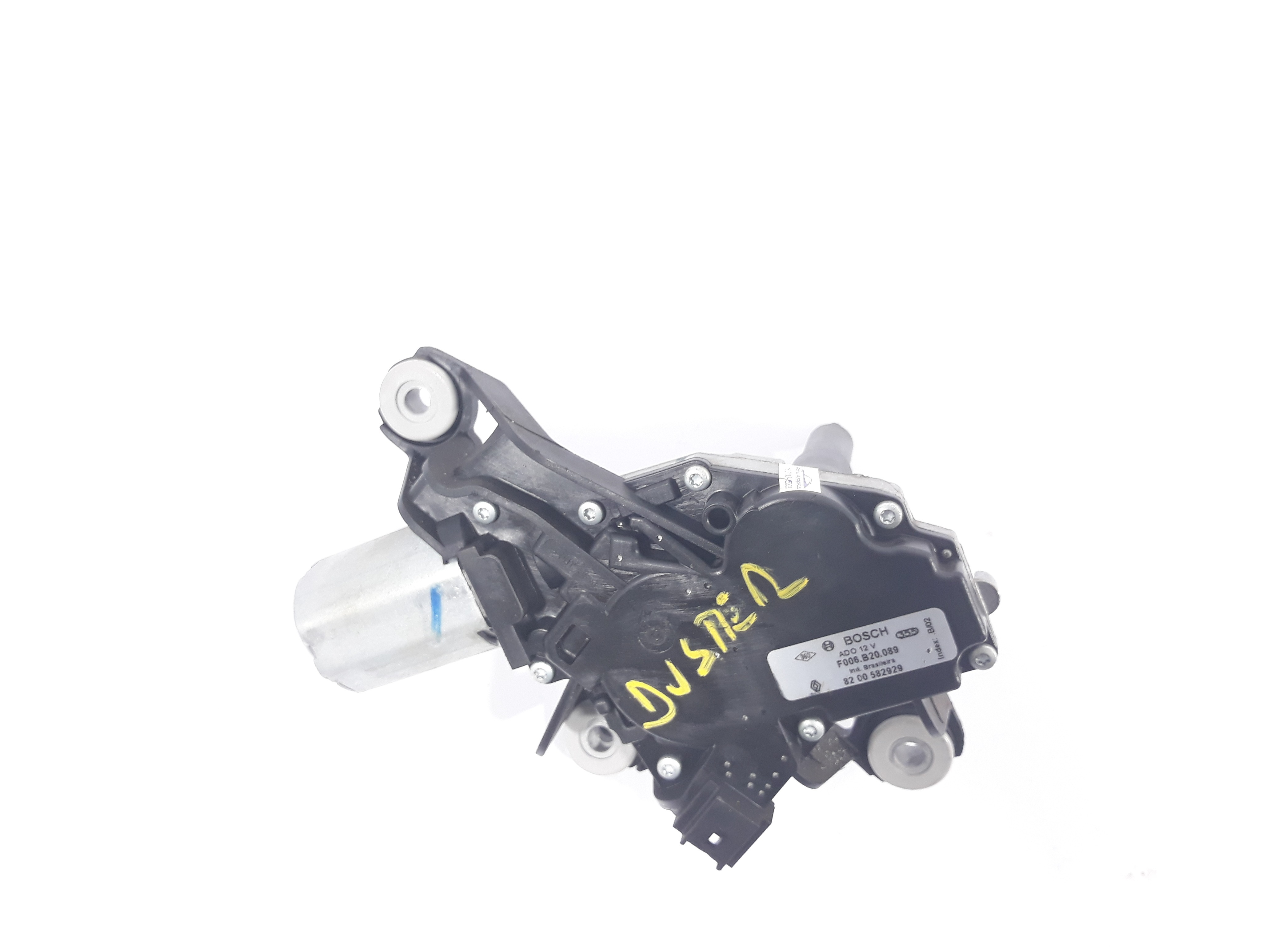 Motor Limpador Parabrisa Tras Renault Duster 2012 F006b20089