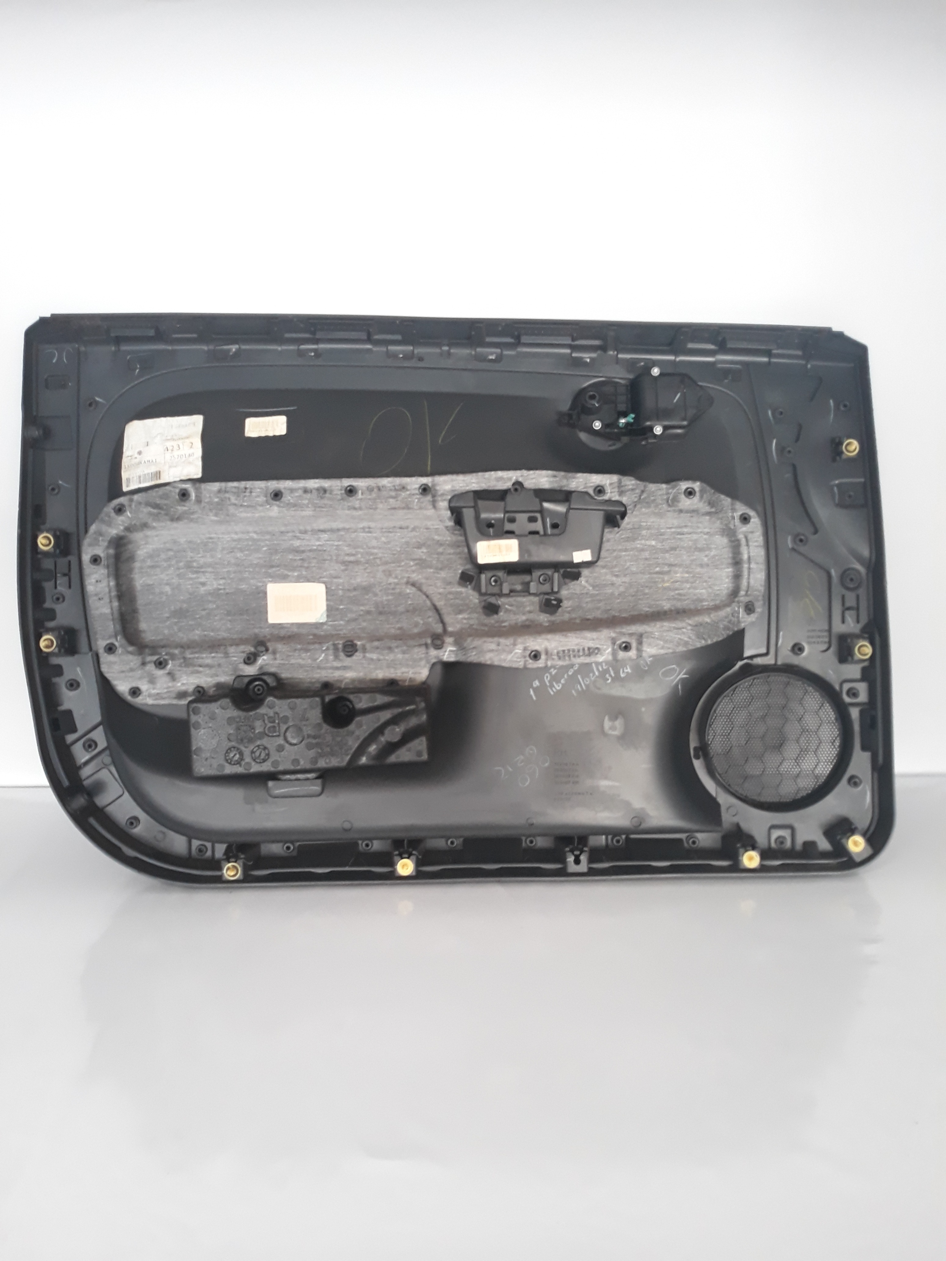 Forro De Porta Direita Fiat 500 Cult 2012 2123627  Preto 2