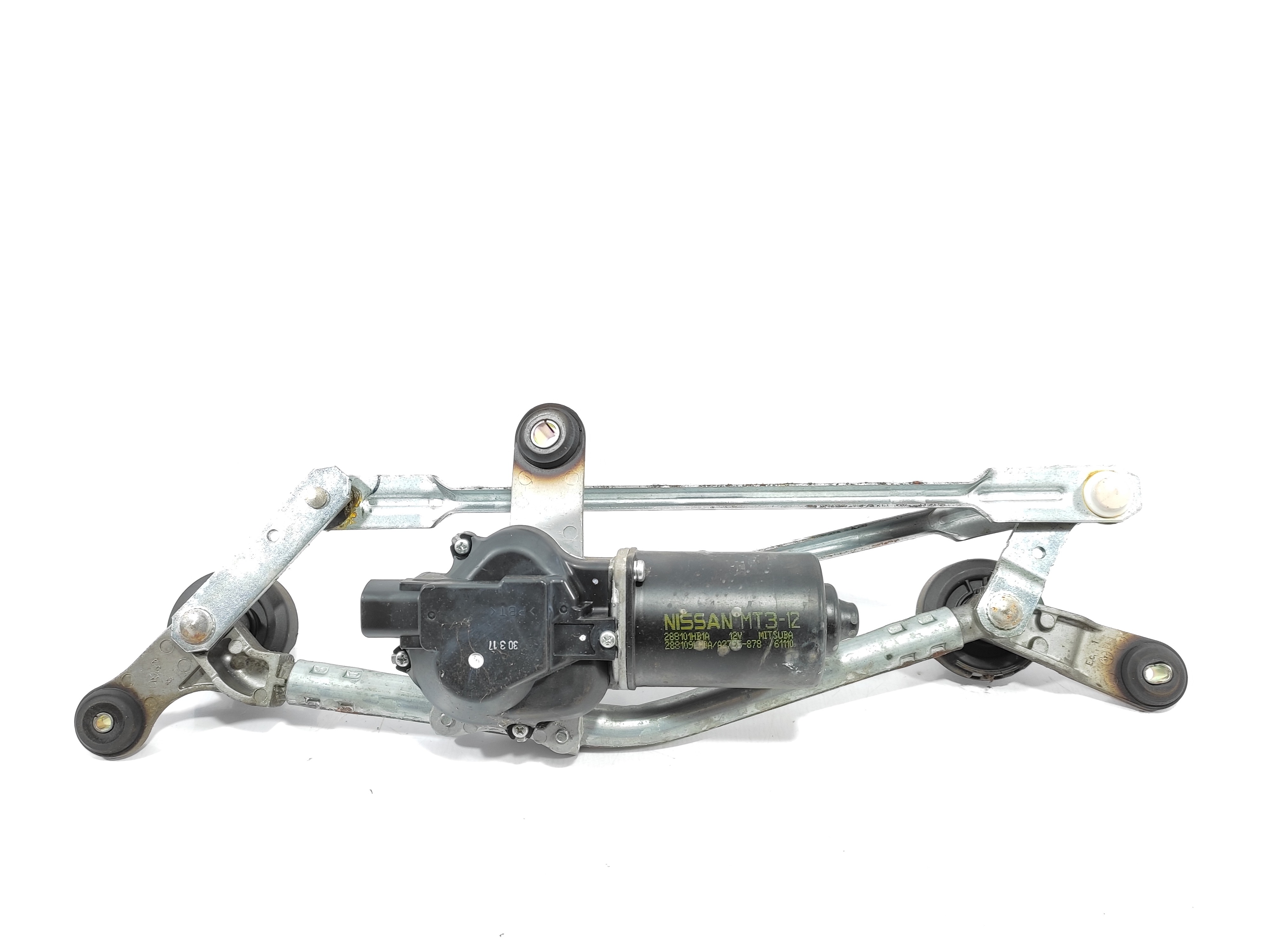 Motor Galhada Limpador De Parabrisa Nissan Versa 2017 3