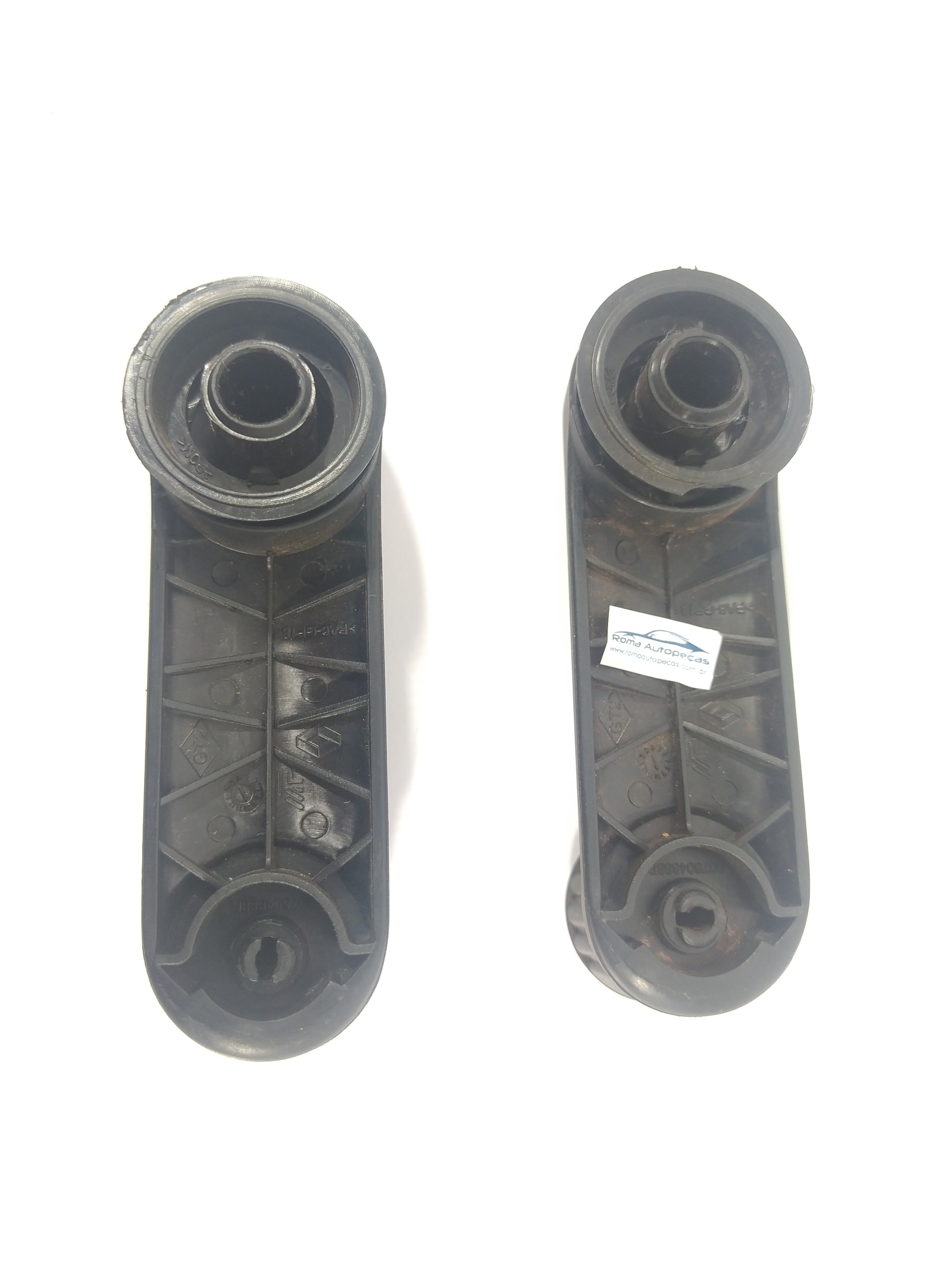 Manivela Vidro Traseira Renault Sandero 2019 807604888 Par Preto 4