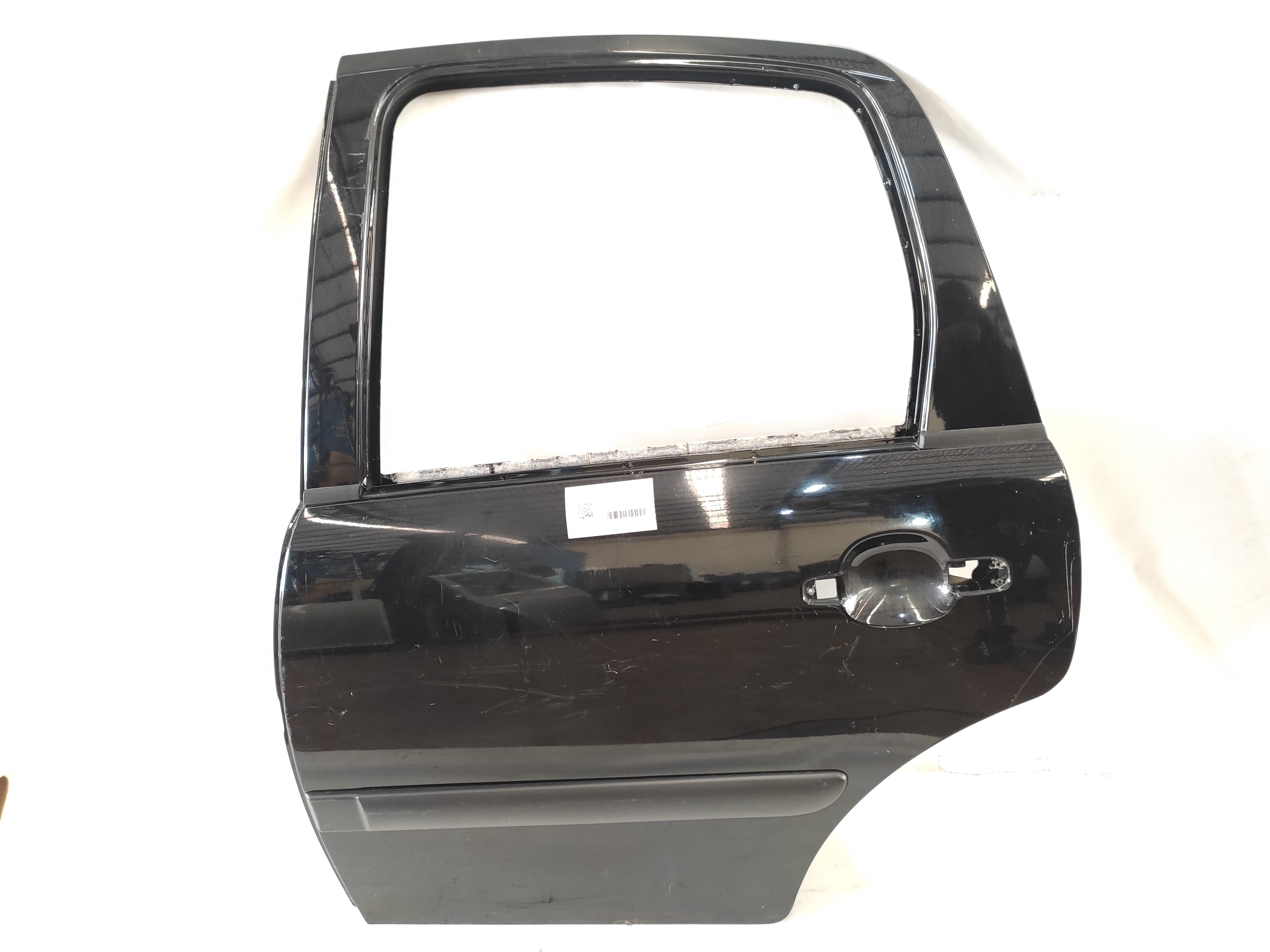 Porta Traseira Esquerda Citroen C3 Glx 2011 Original Traseira Esquerdo Preta