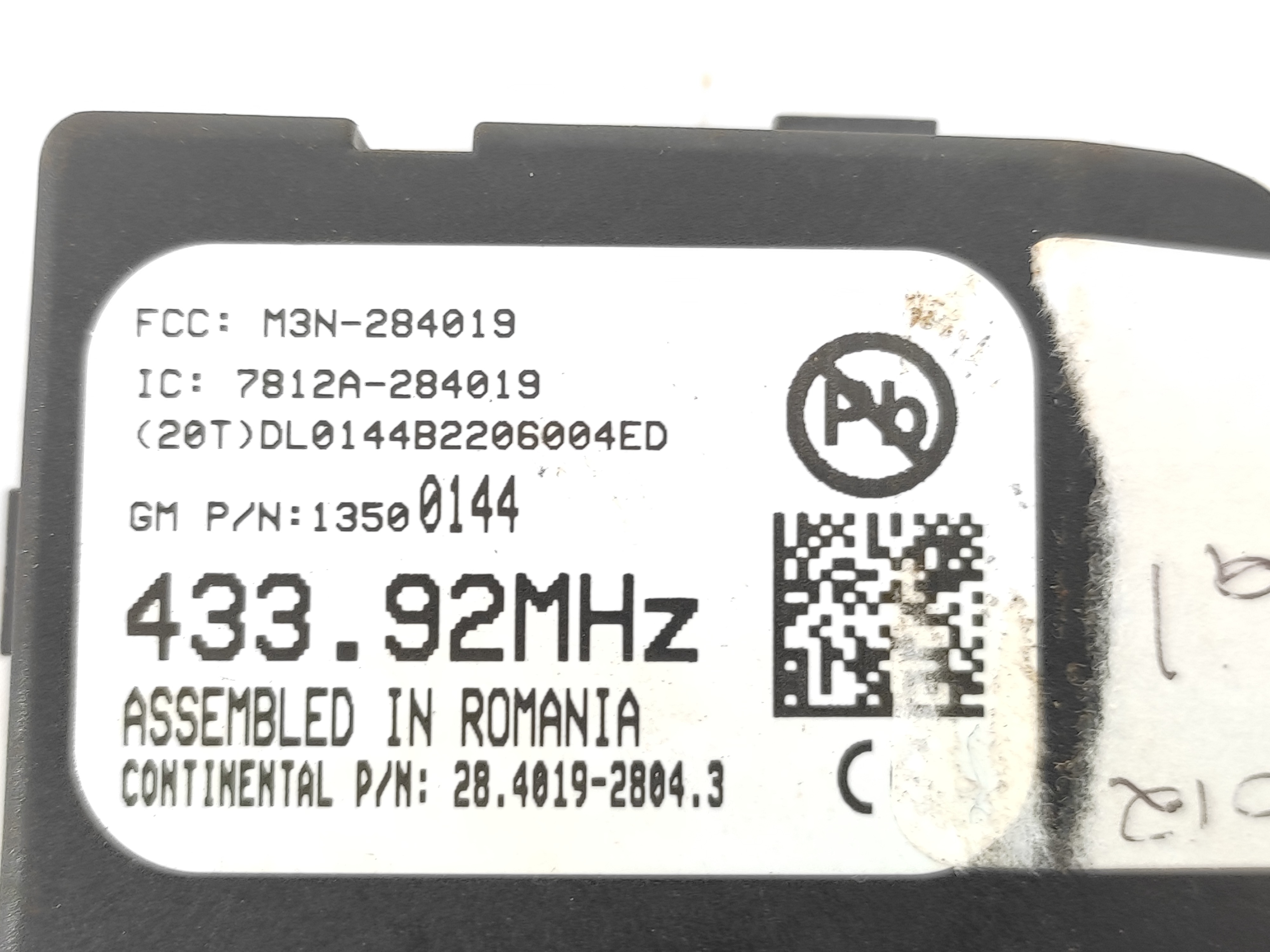 Módulo Central Do Alarme Chevrolet Cobalt 2012 7812a284019 4