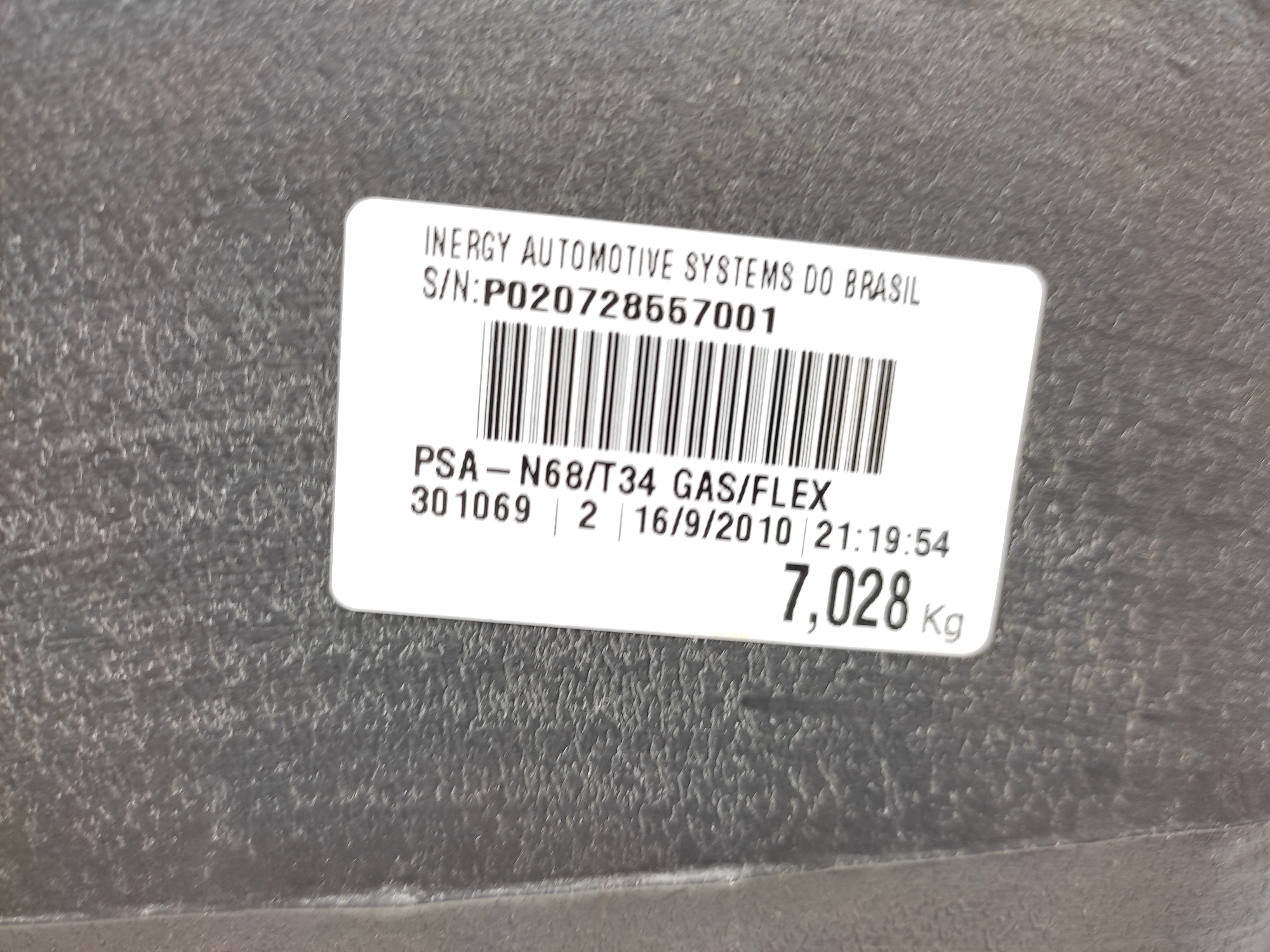 Tanque Combustível Citroën Xsara Picasso 1.6 2010 9631274180 6