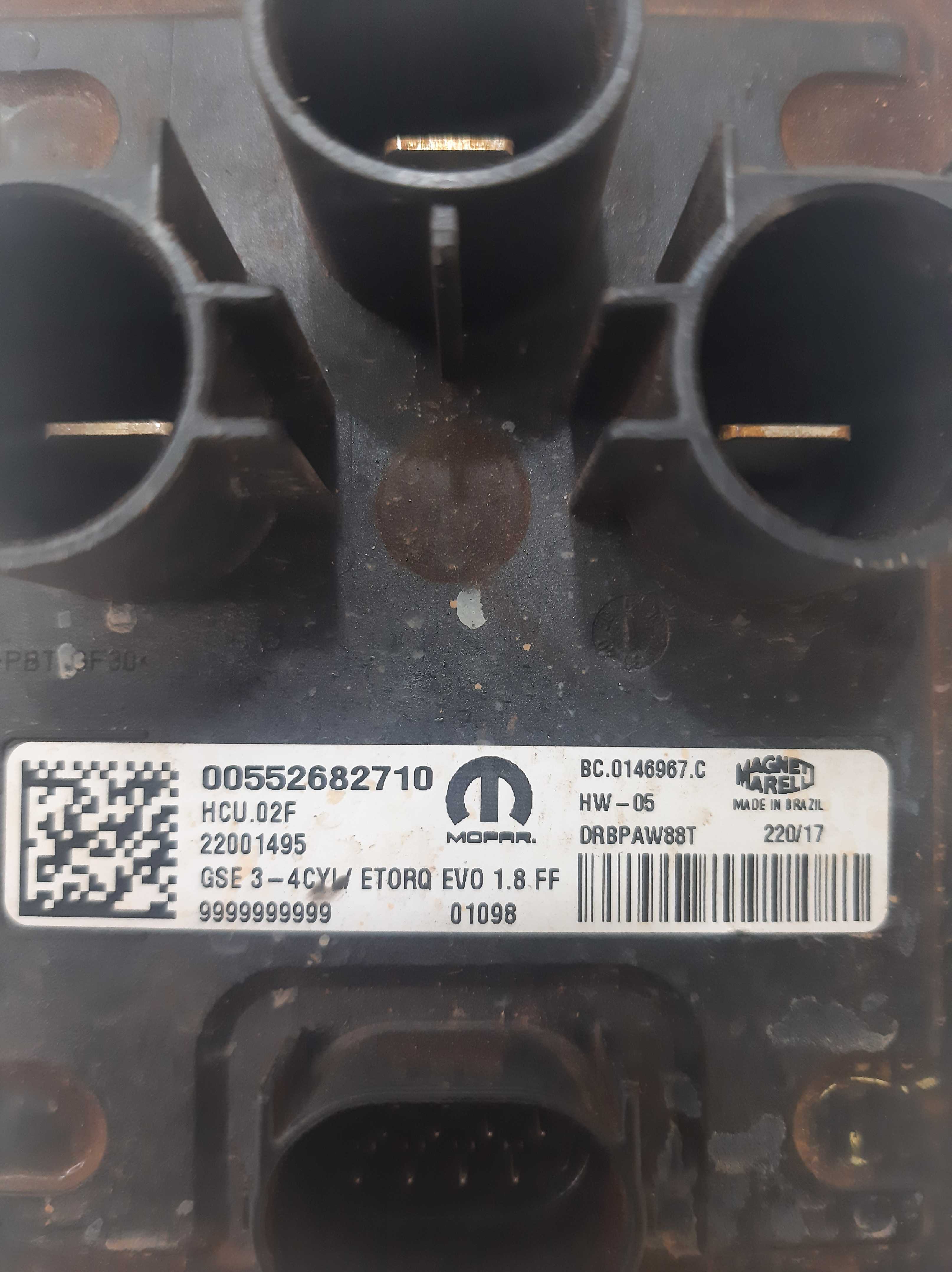 Módulo Controle Eletroventilador Fiat Mobi Drive 1.0 2017 5