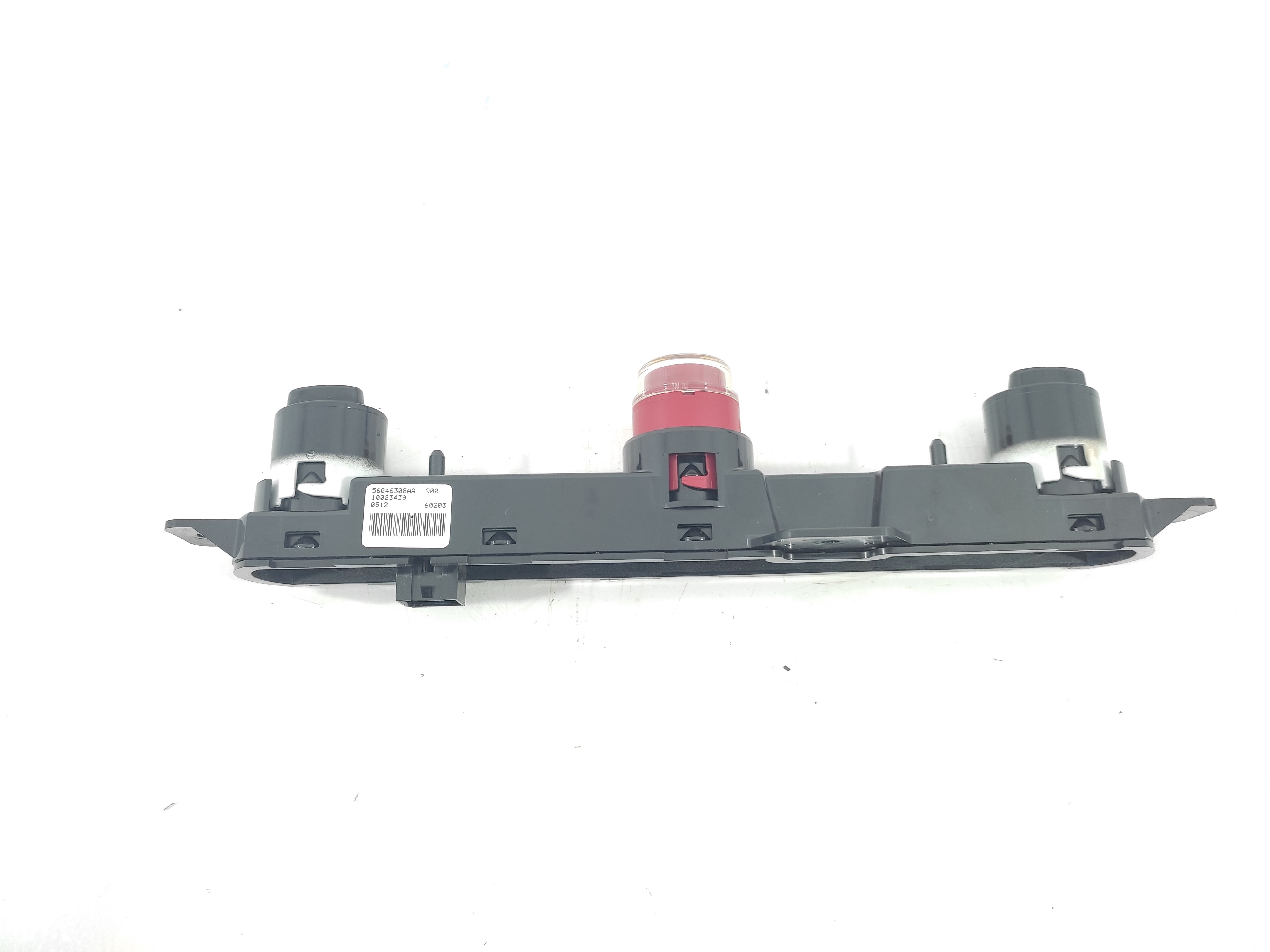 Botão Pisca Alerta Fiat 500 2012 Preto