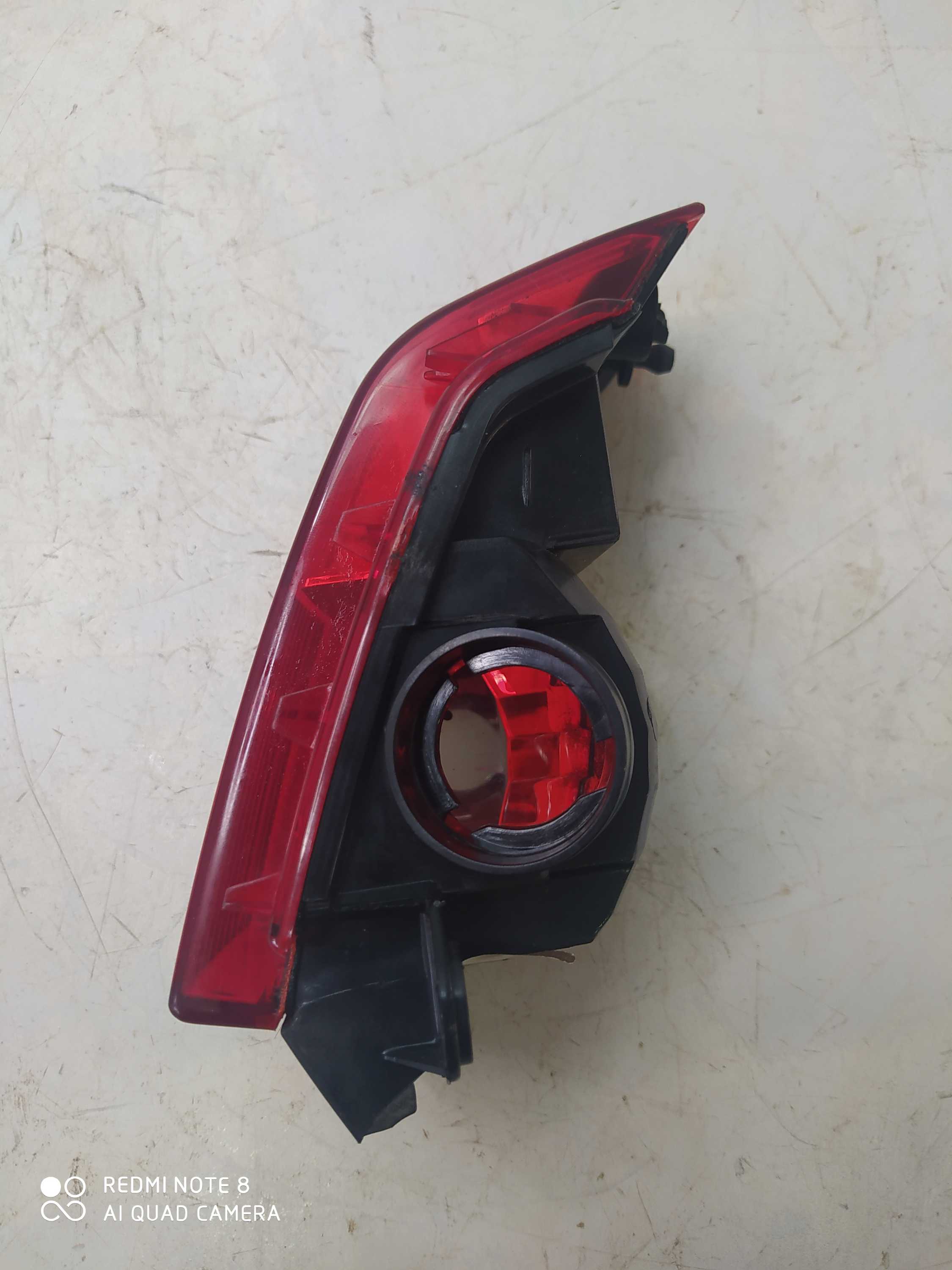 Lanterna Esquerda Refletora Chevrolet Meriva Premium 2008 Esquerdo Vermelho 2