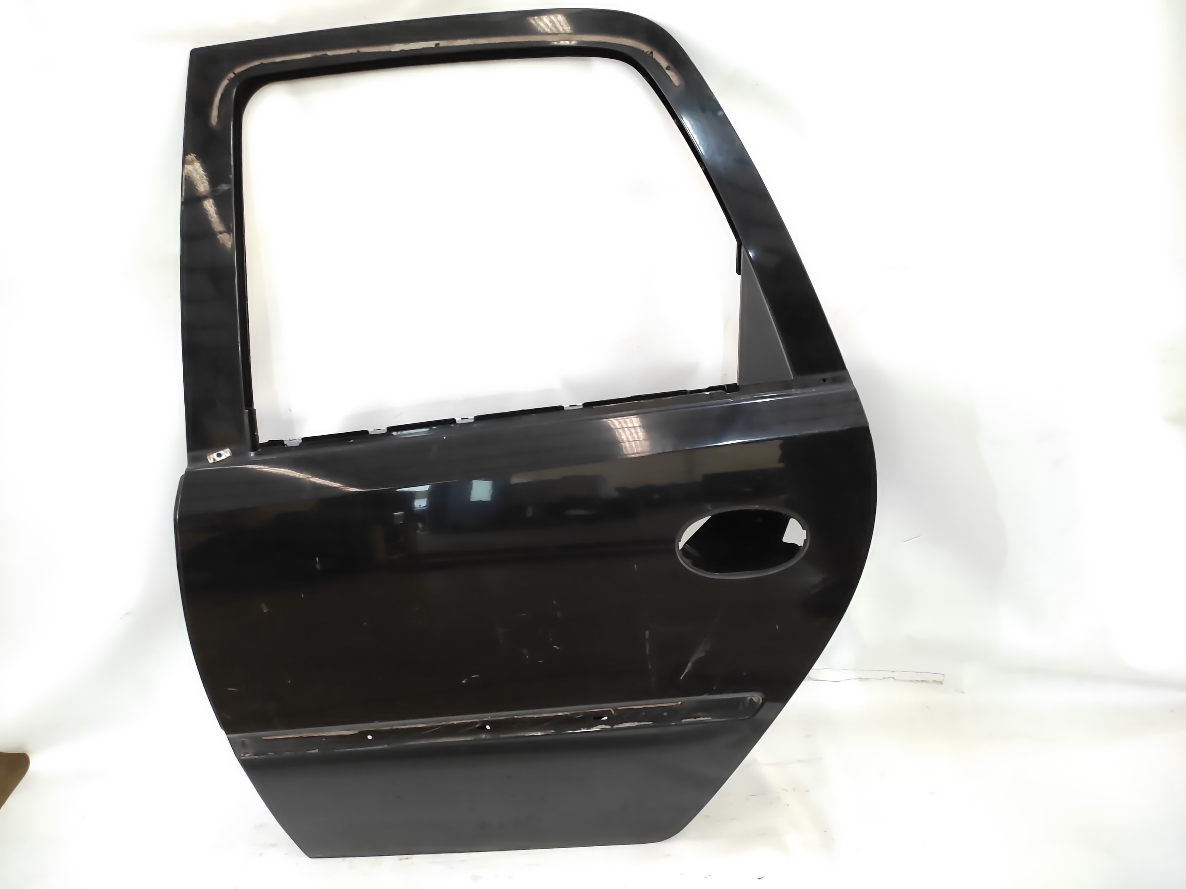 Porta Traseira Esquerda Gm Chevrolet Meriva  2008 Traseira Esquerdo Preto