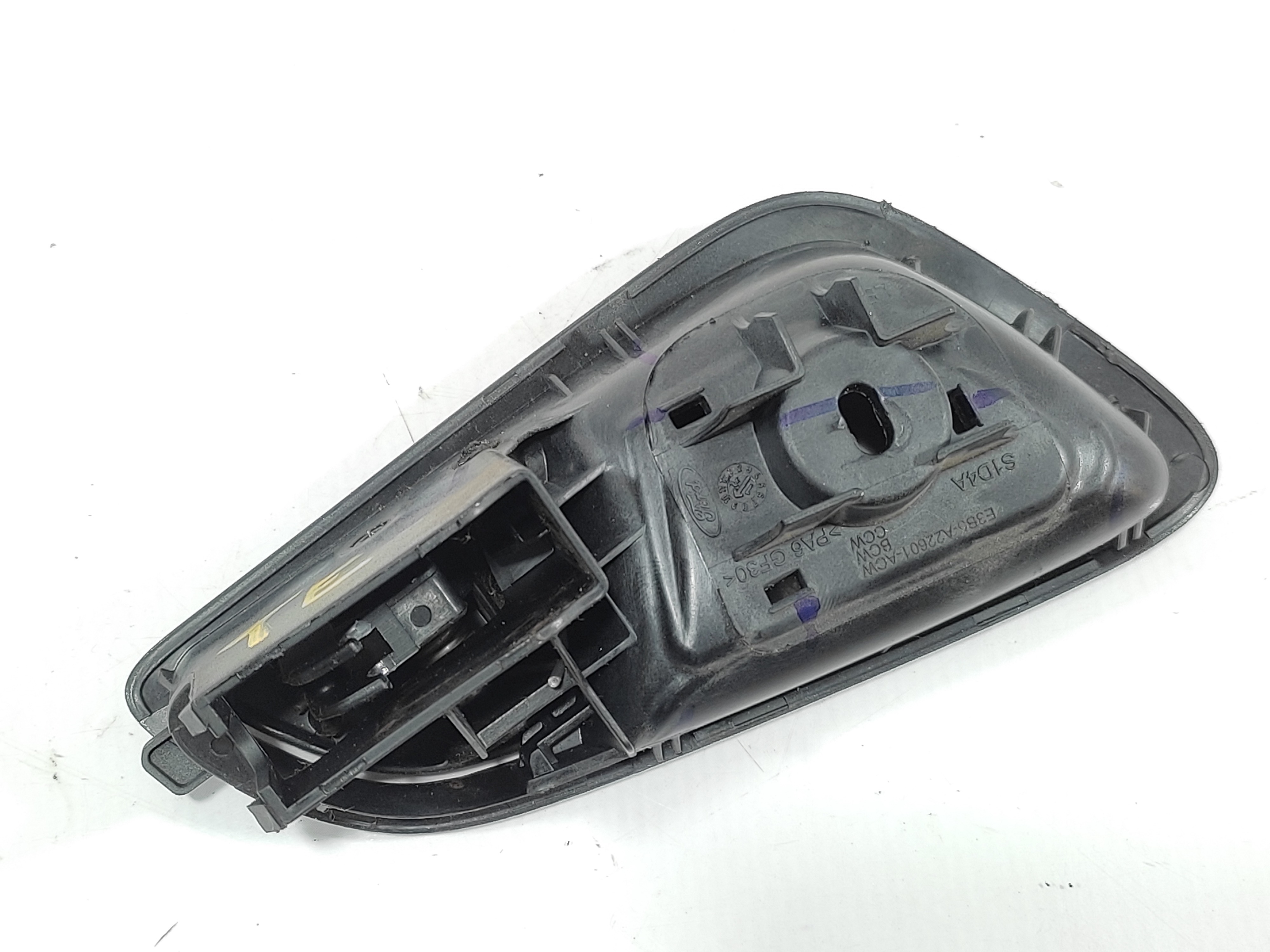 Maçaneta Interna Traseira Esquerda Ford Ka 2015 E3b5a22601  – Preto – Traseira 3