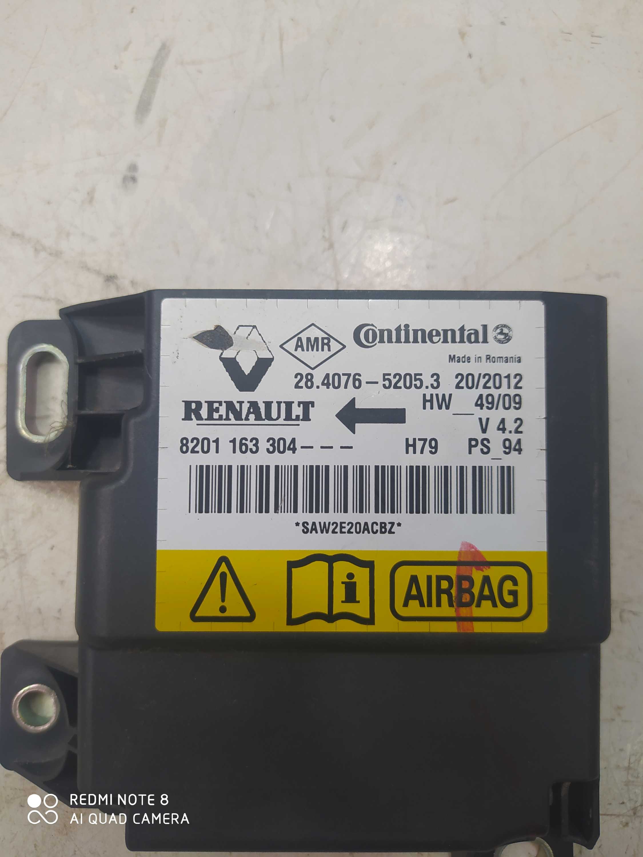 Kit Painel Renault Duster Dynamique 2.0  4×4 2012 Hi-flex