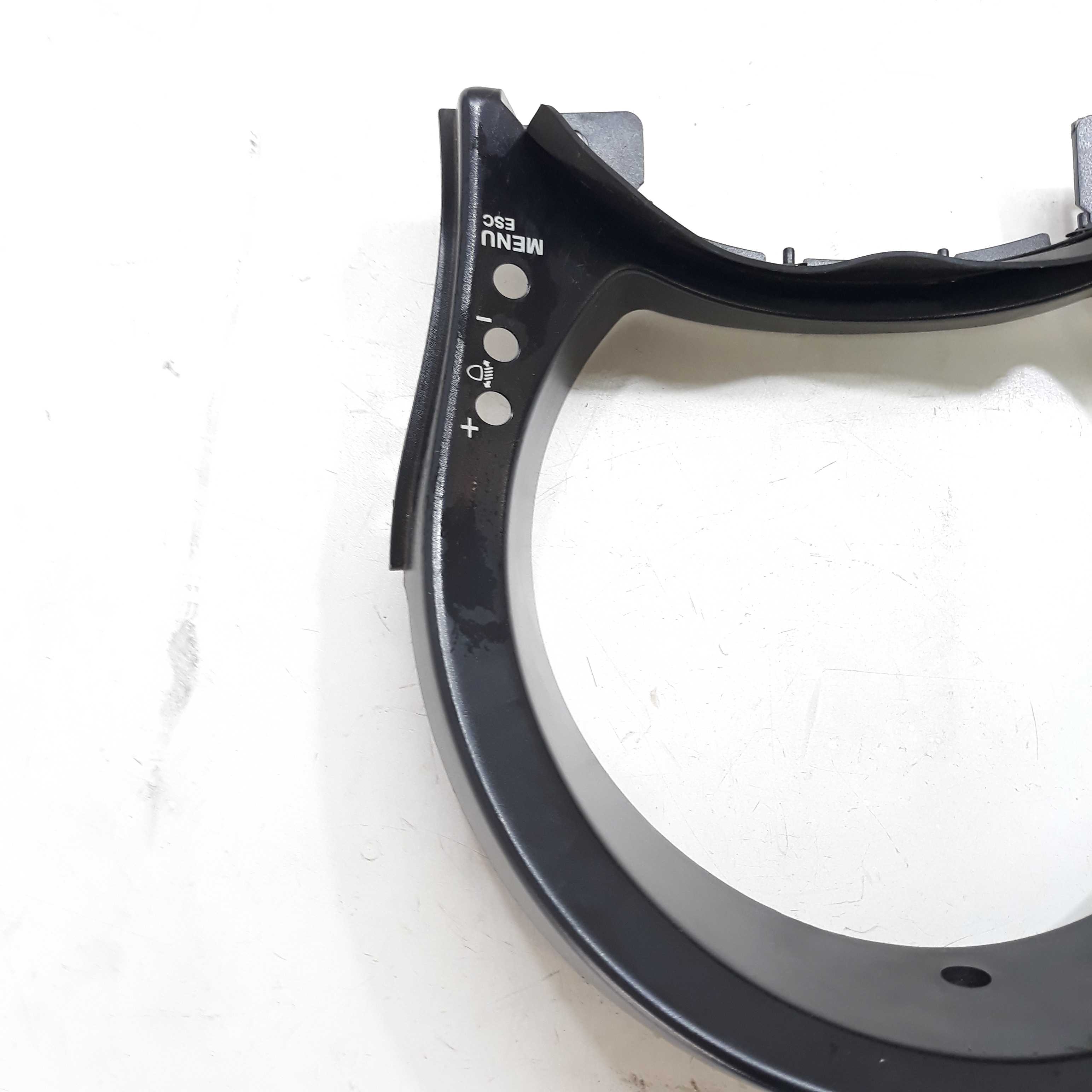 Moldura Painel Instrumentos Fiat 500 Cult 2012 Preto