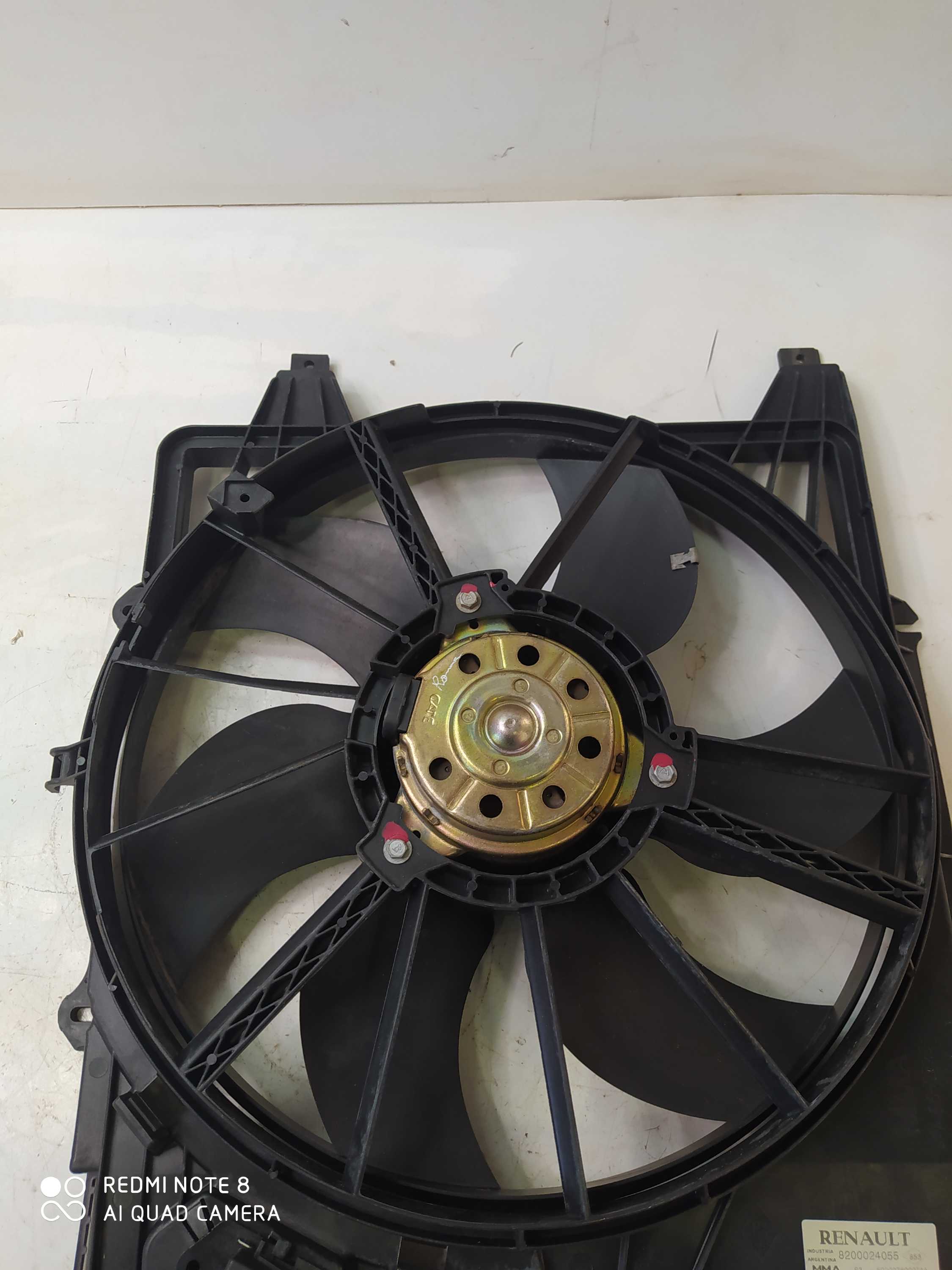 Ventoinha Renault Clio 1.0 2003 8200024055 4