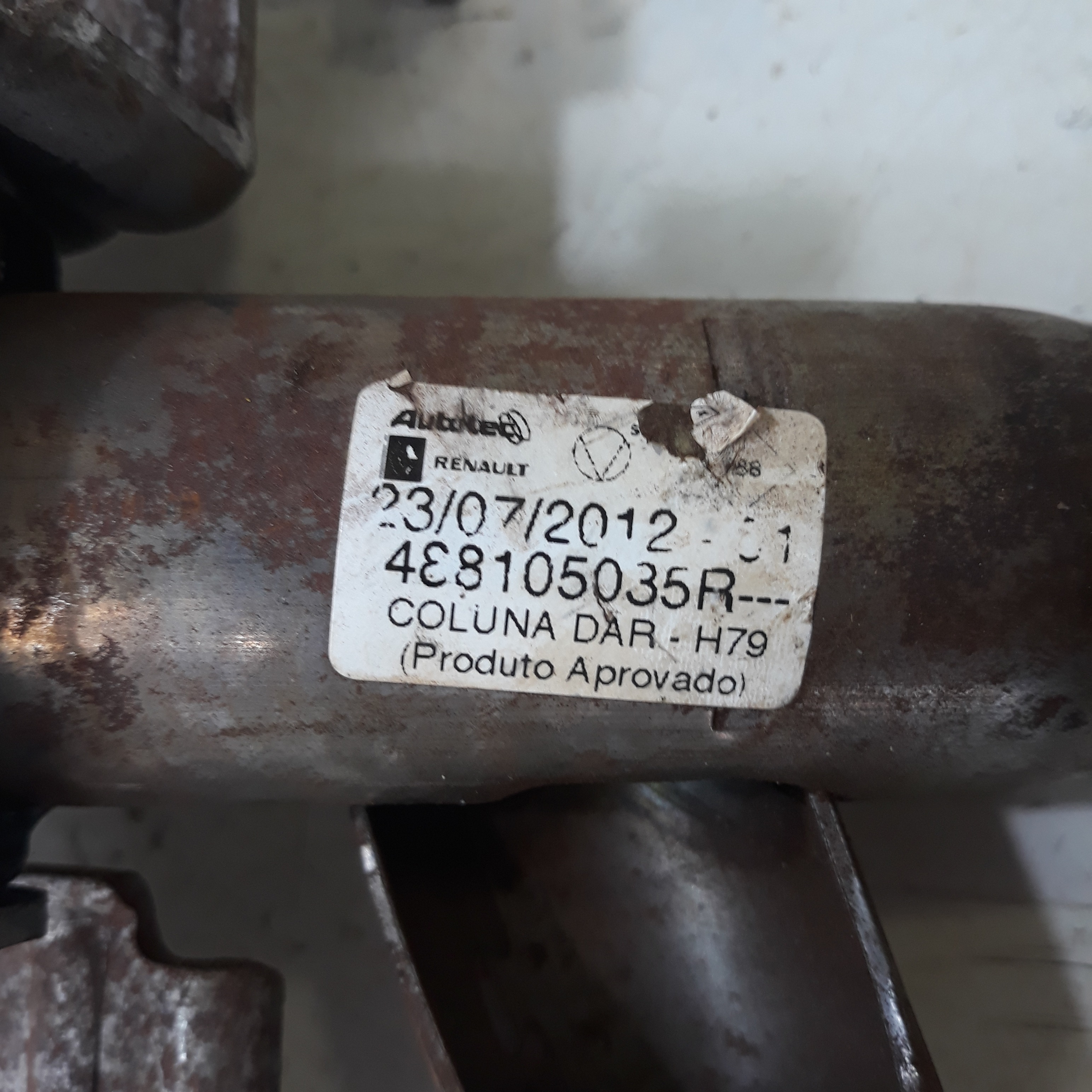 Coluna Direção Renault Duster 4×4 2.0 2012/2013 488105035r 5