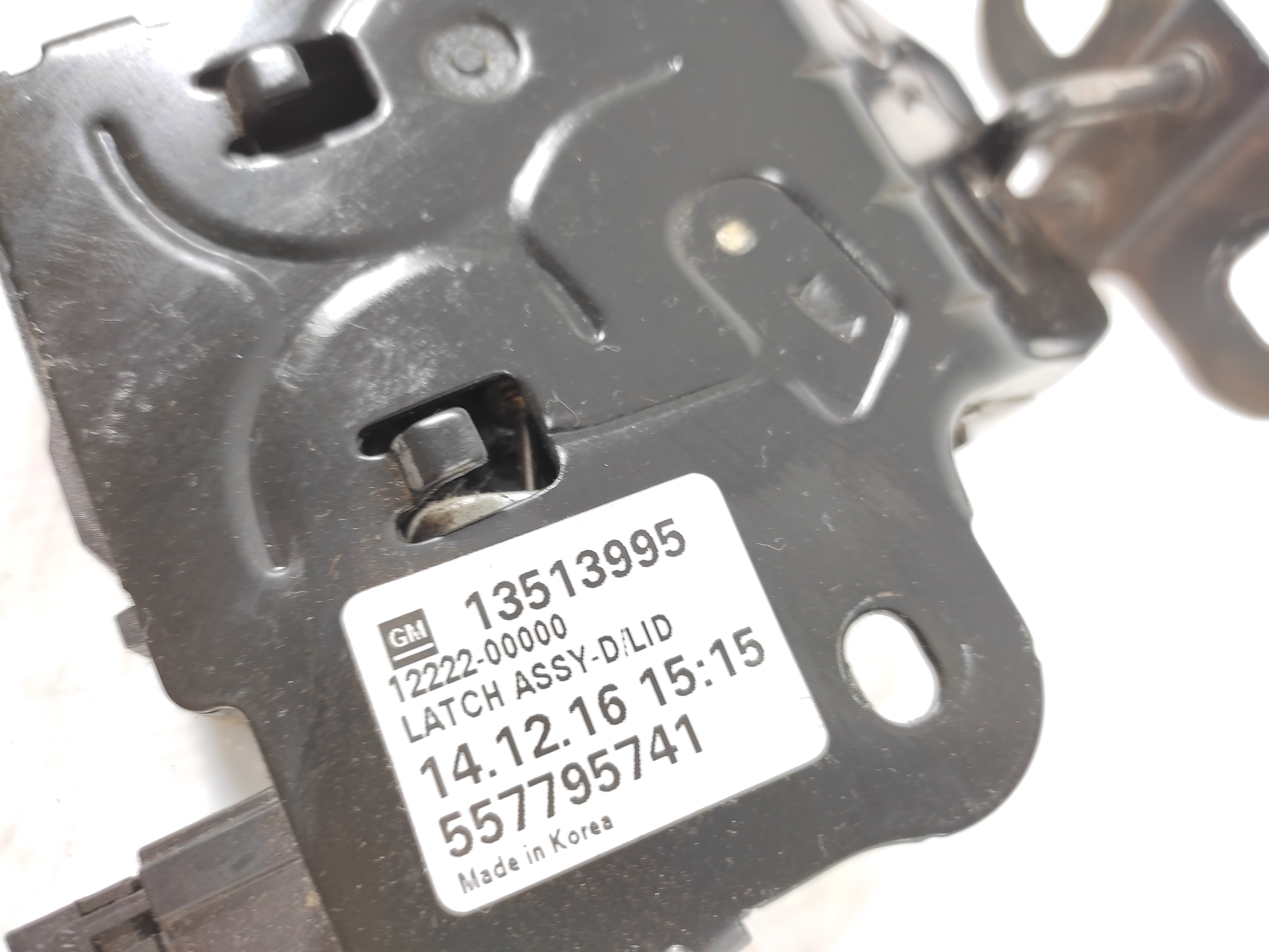 Fechadura Tampa Traseira Chevrolet Cobalt 2017 13513995 6