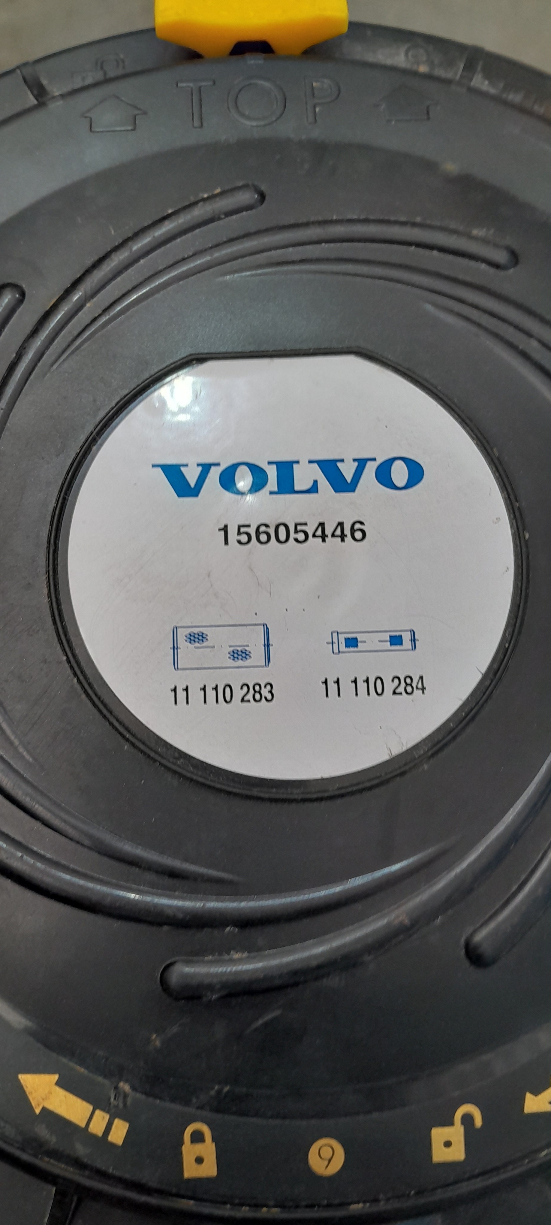 15605446 Filtro De Ar Completo Volvo Bl60b Retroescavadeira 9