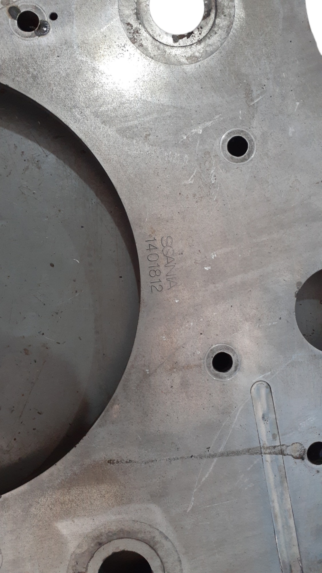 Placa Engrenagens Distribuição Original Scania 1401812 2