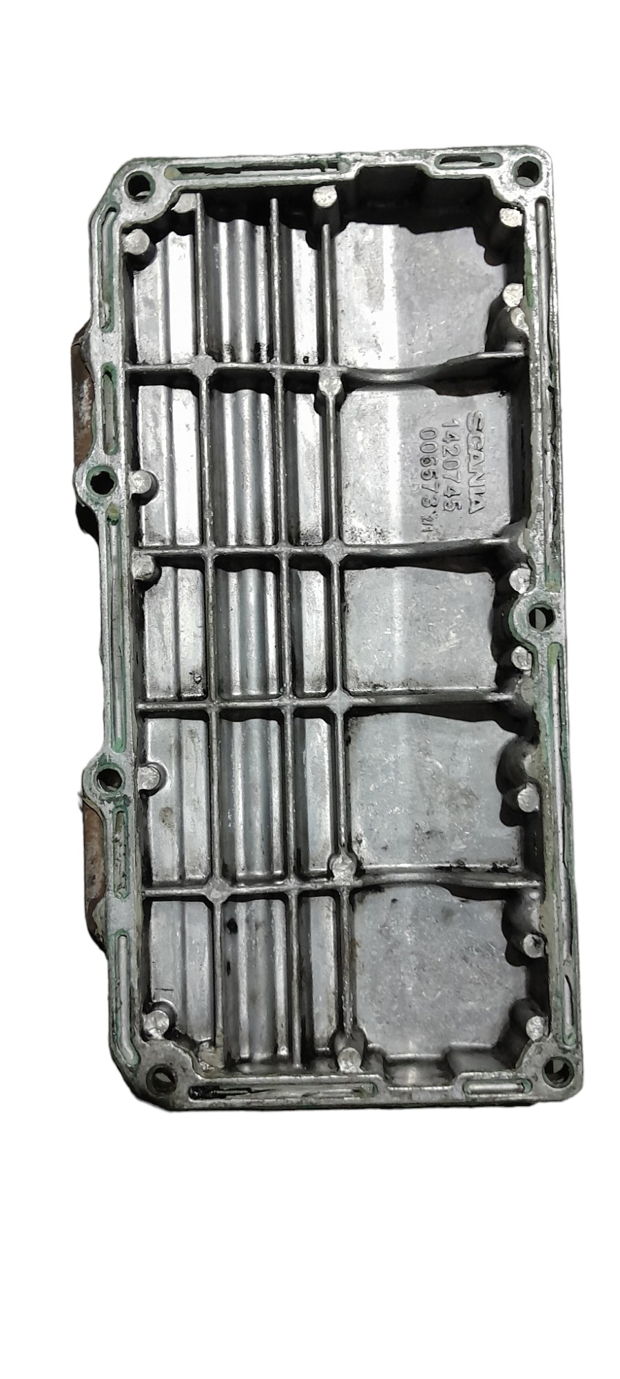 Tampa Lateral Do Motor Scania S4 S5 Original 1420745 4
