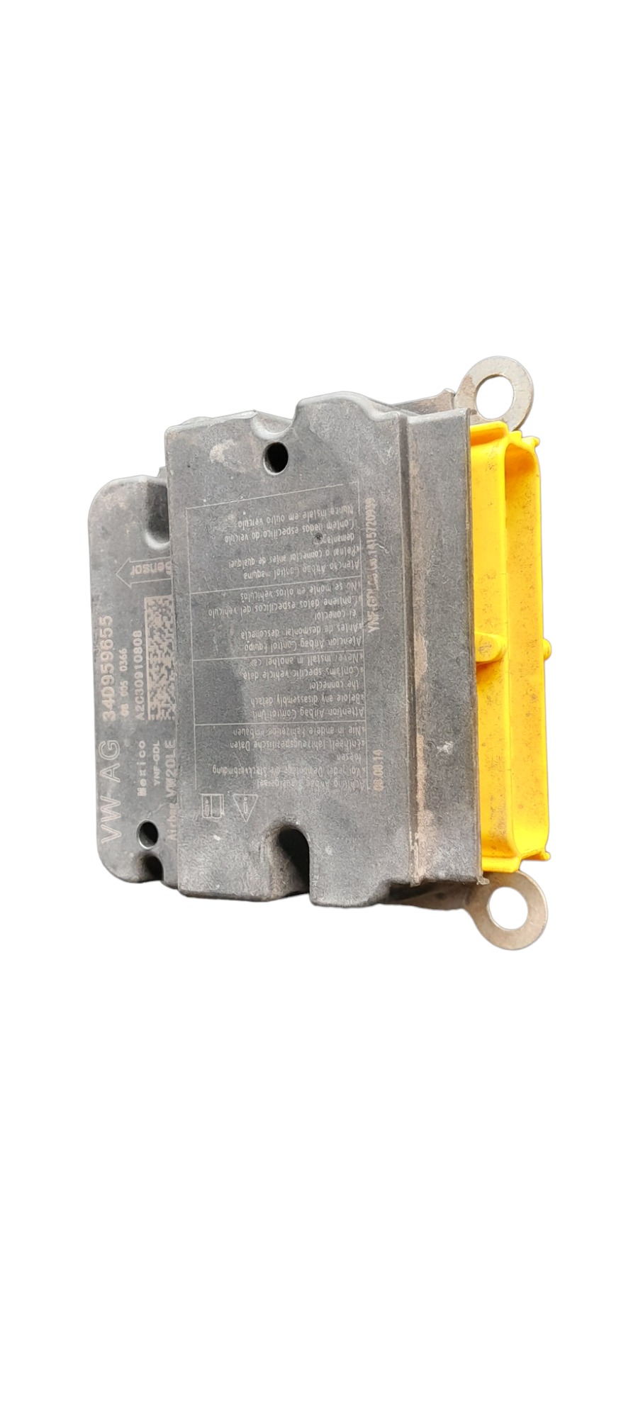 Módulo Airbag Vw Original Voyage Gol 34d959655 3