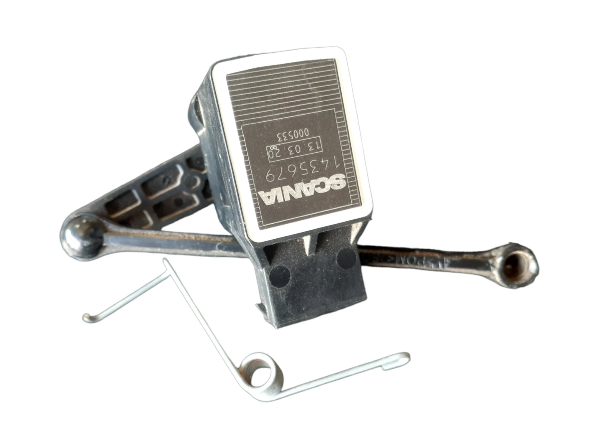 Sensor Pedal Freio Scania Pgr Original Com Manivela 1435679 2
